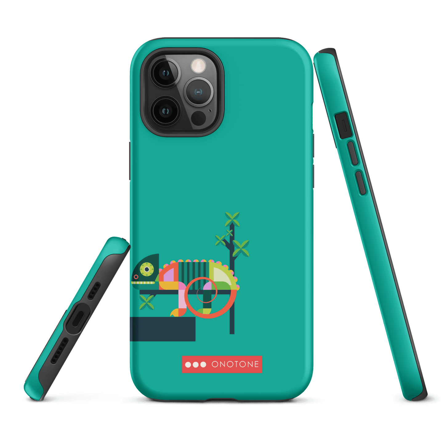 Dual Layer green modern iPhone® Case ( MD-2569)