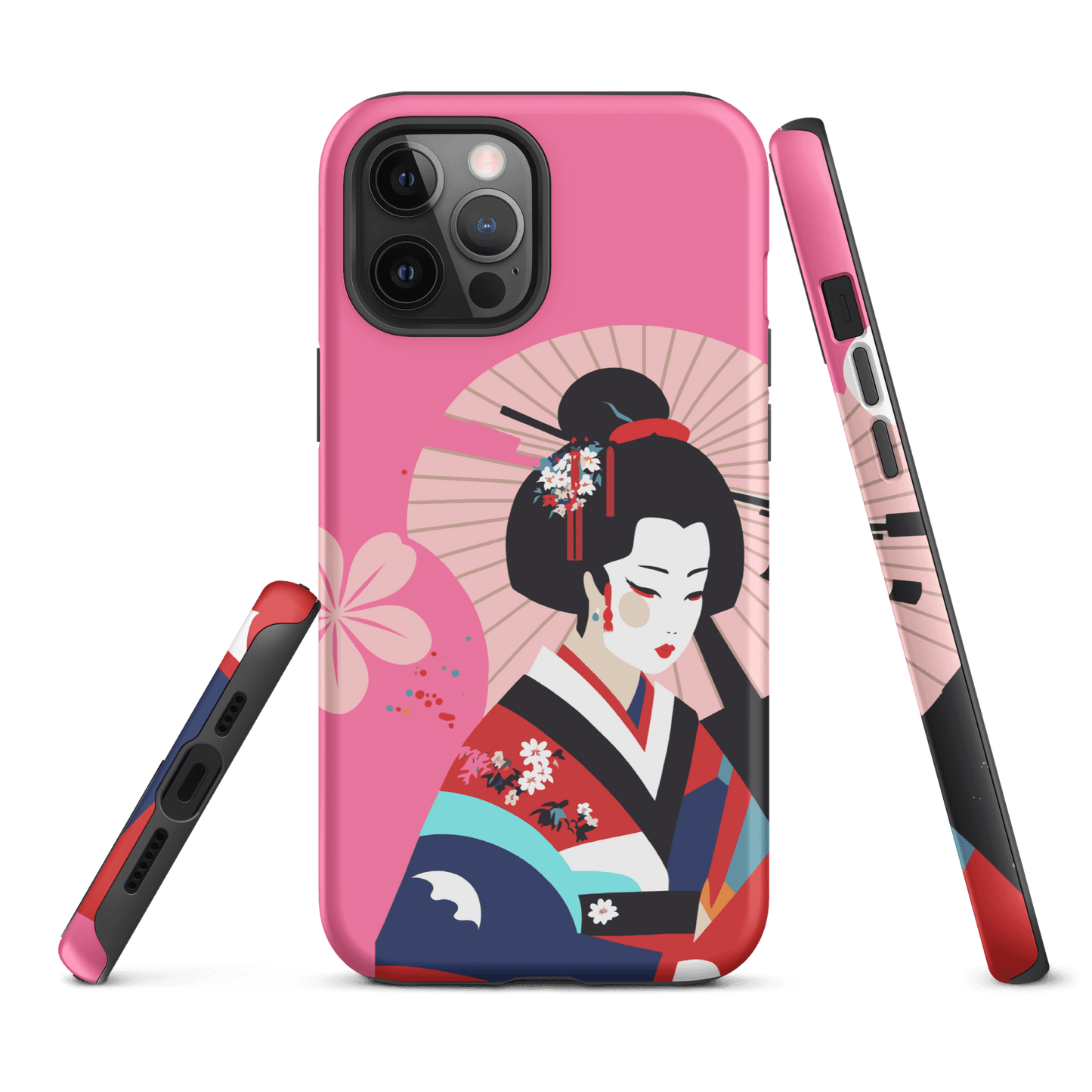 Dual Layer geisha modern iPhone® Case ( MD-2121)