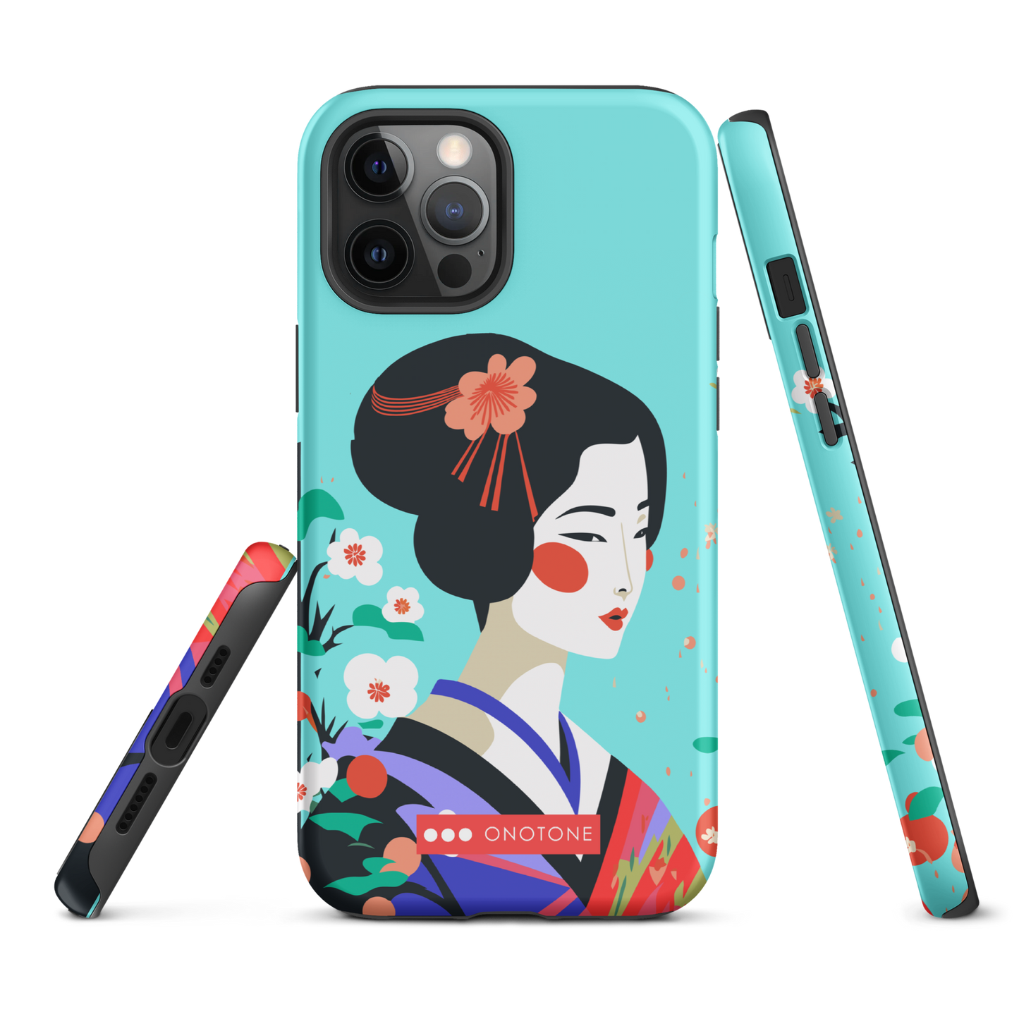 Dual Layer geisha modern iPhone® Case