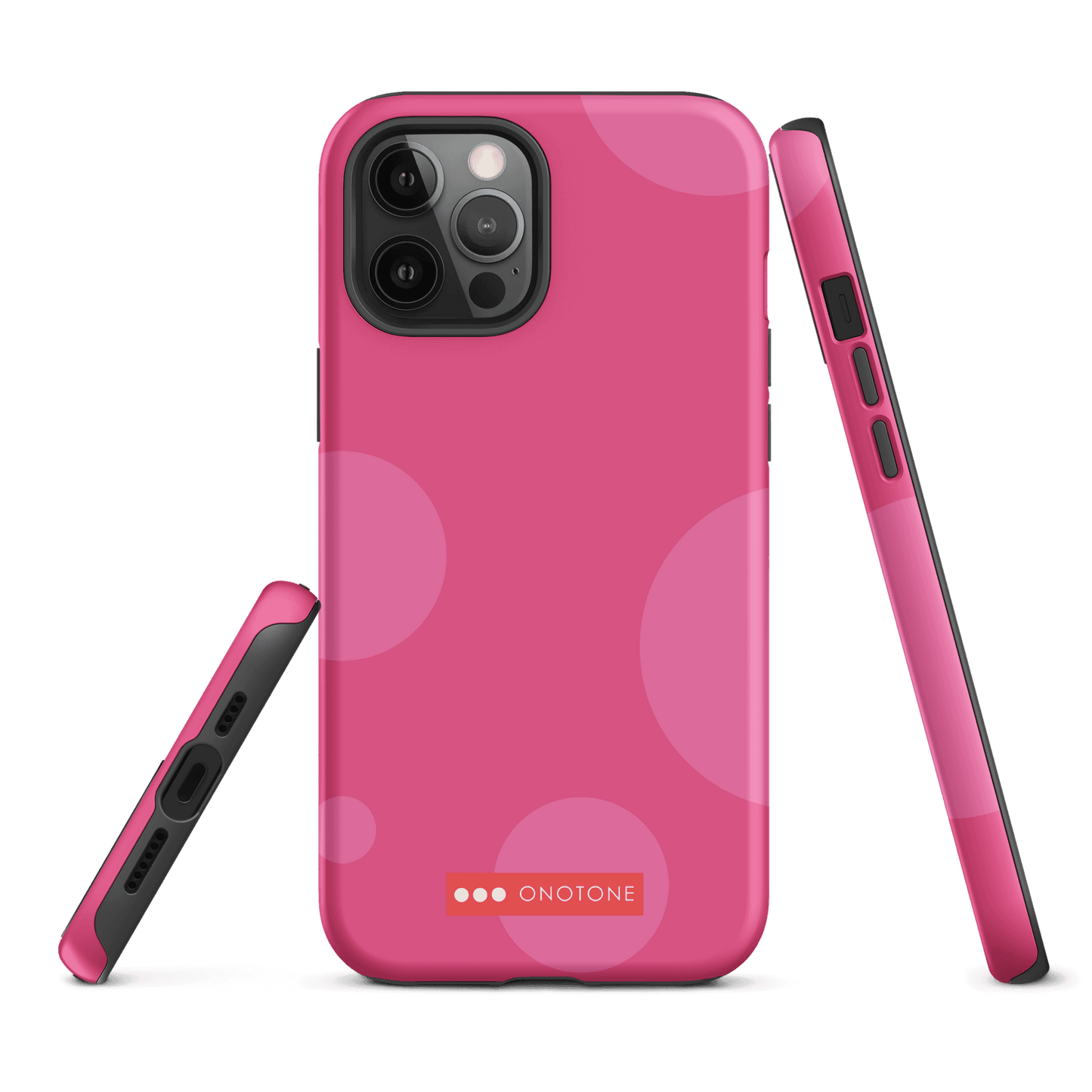 Dual Layer pink modern iPhone® Case ( MD-1729)