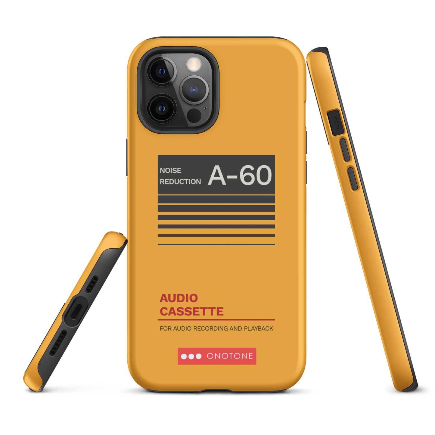 Dual Layer audio casette modern iPhone® Case
