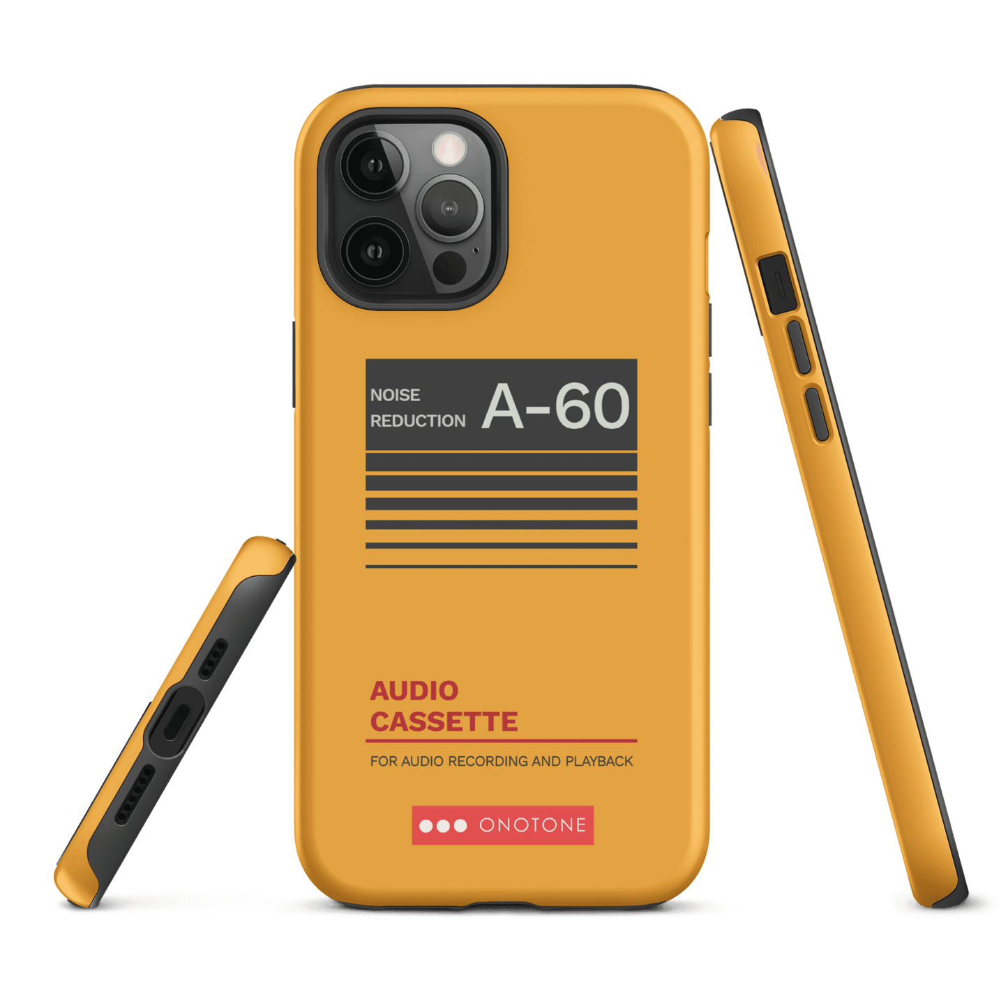 Dual Layer audio casette modern iPhone® Case ( MD-1225)