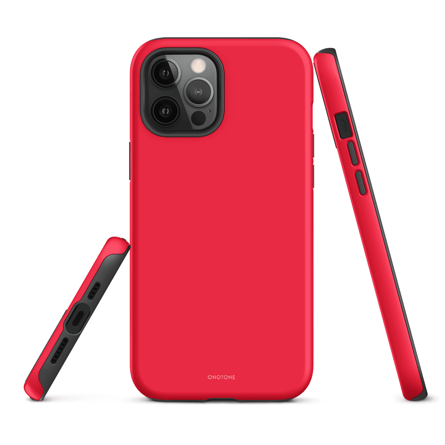 Neon Red iPhone Case