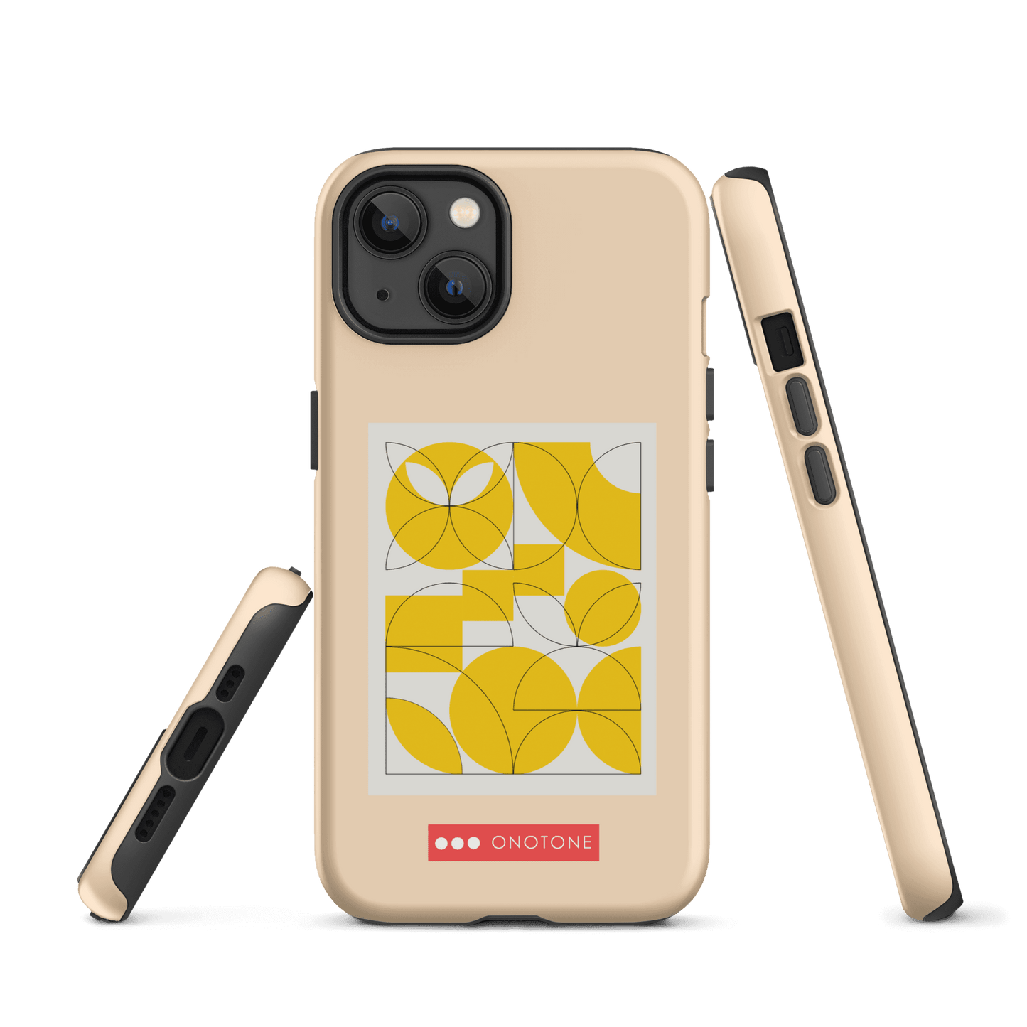 Dual Layer Bauhaus modern iPhone® Case ( MD-3073)