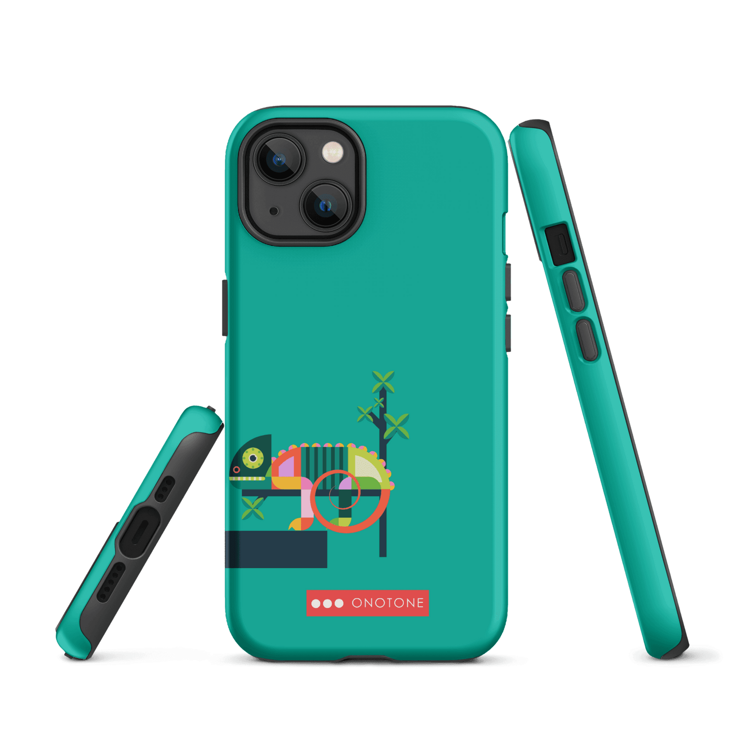 Dual Layer green modern iPhone® Case ( MD-2569)