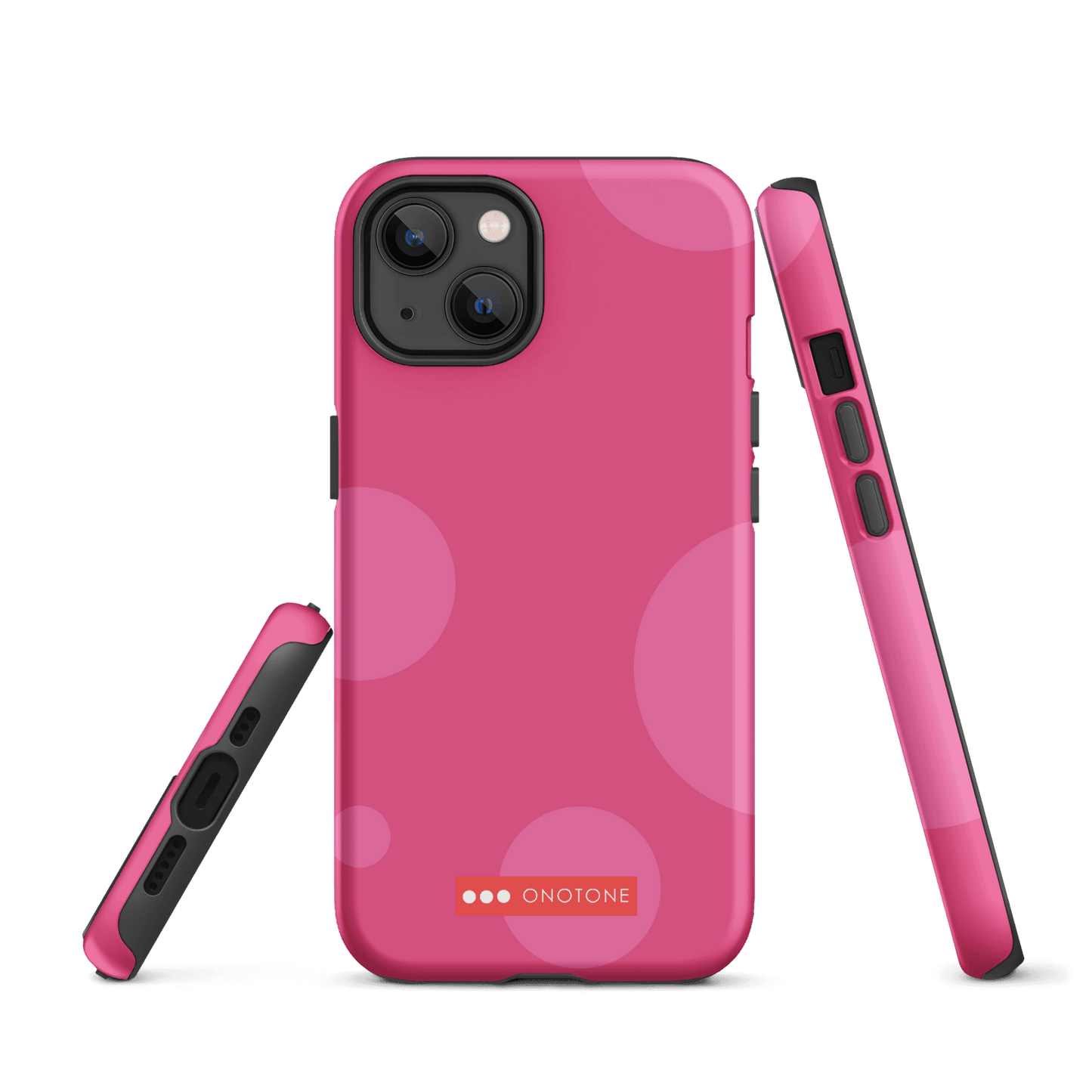 Dual Layer pink modern iPhone® Case ( MD-1729)
