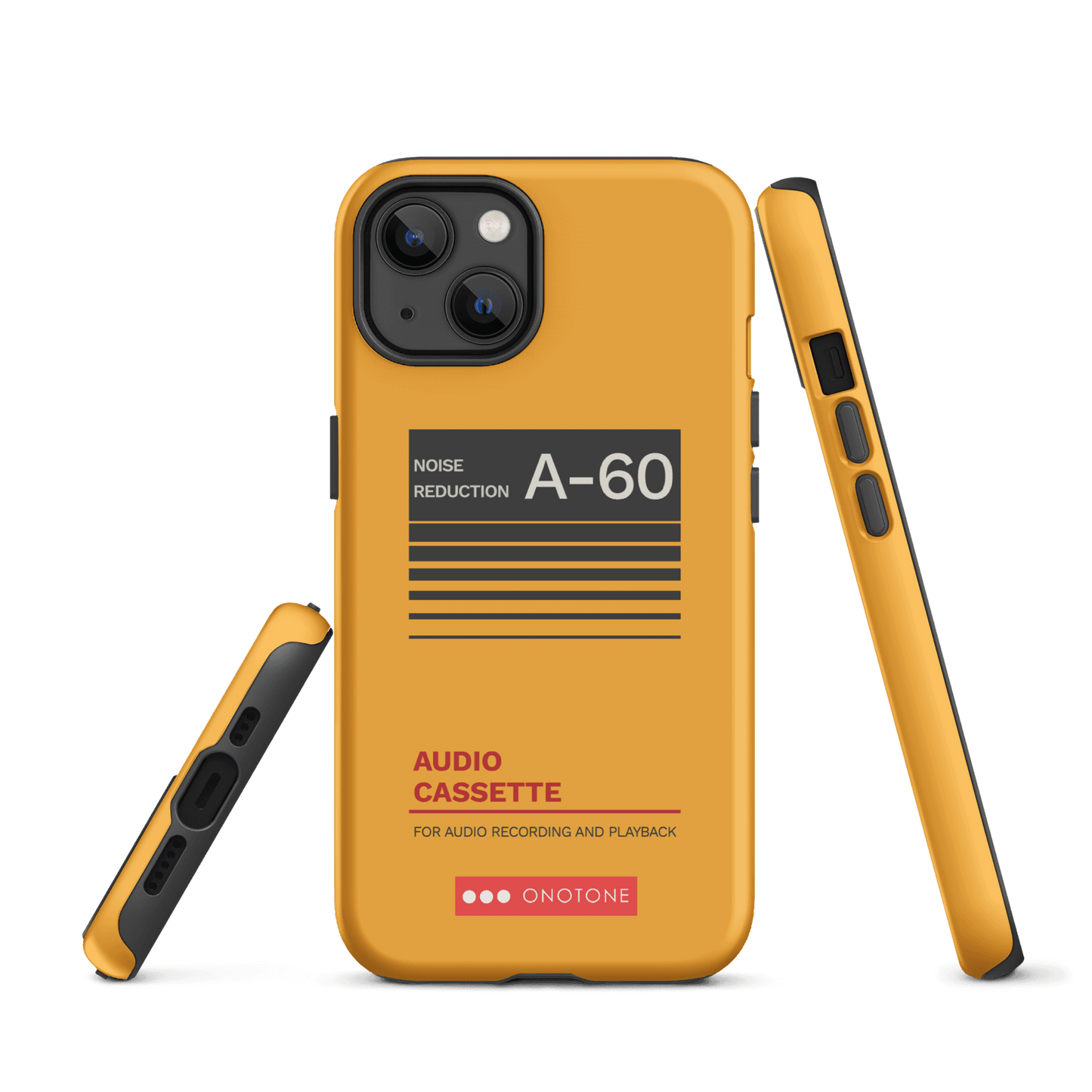 Dual Layer audio casette modern iPhone® Case ( MD-1225)