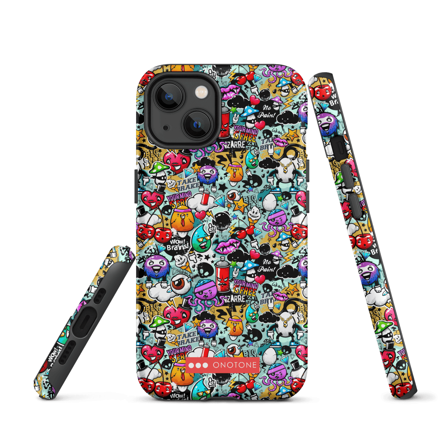 Dual Layer iPhone® Case with Street Art