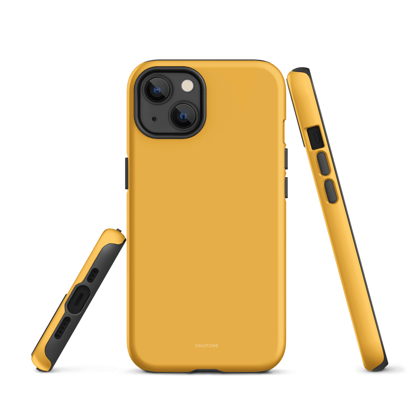Dual Layer yellow iPhone® Case - Pantone® 136