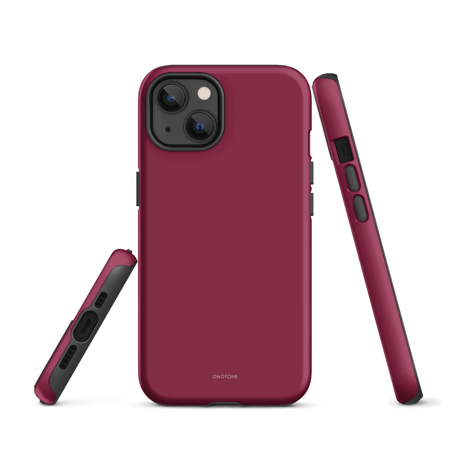 Solid Color red iPhone® Case - Pantone® 208