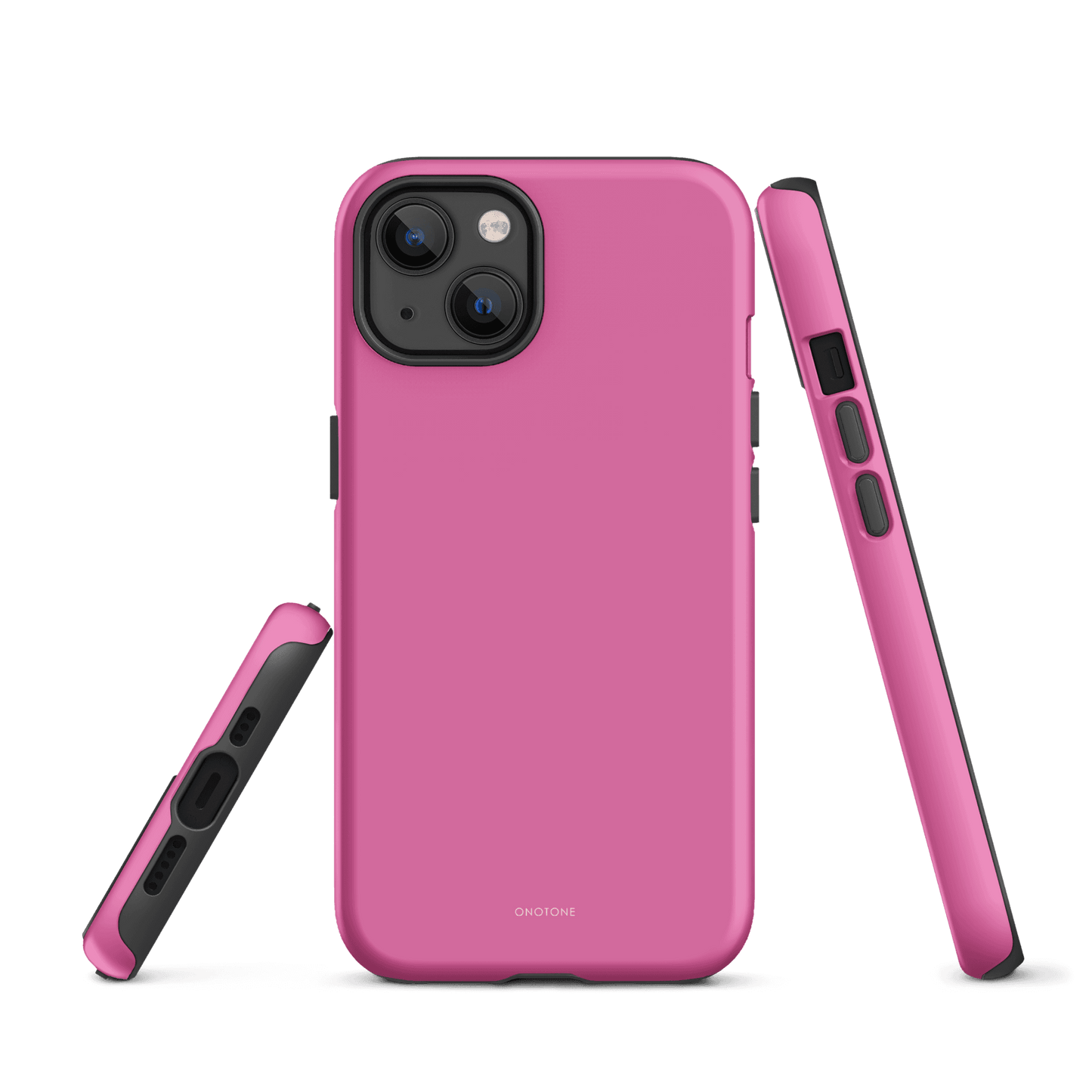 Solid Color pink iPhone® Case - Pantone® 218