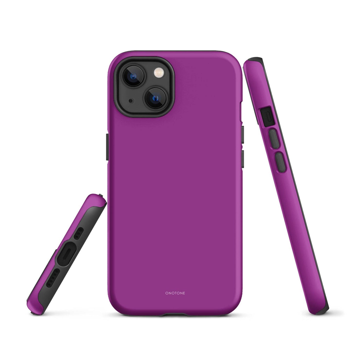 Solid Color purple iPhone® Case - Pantone® 254