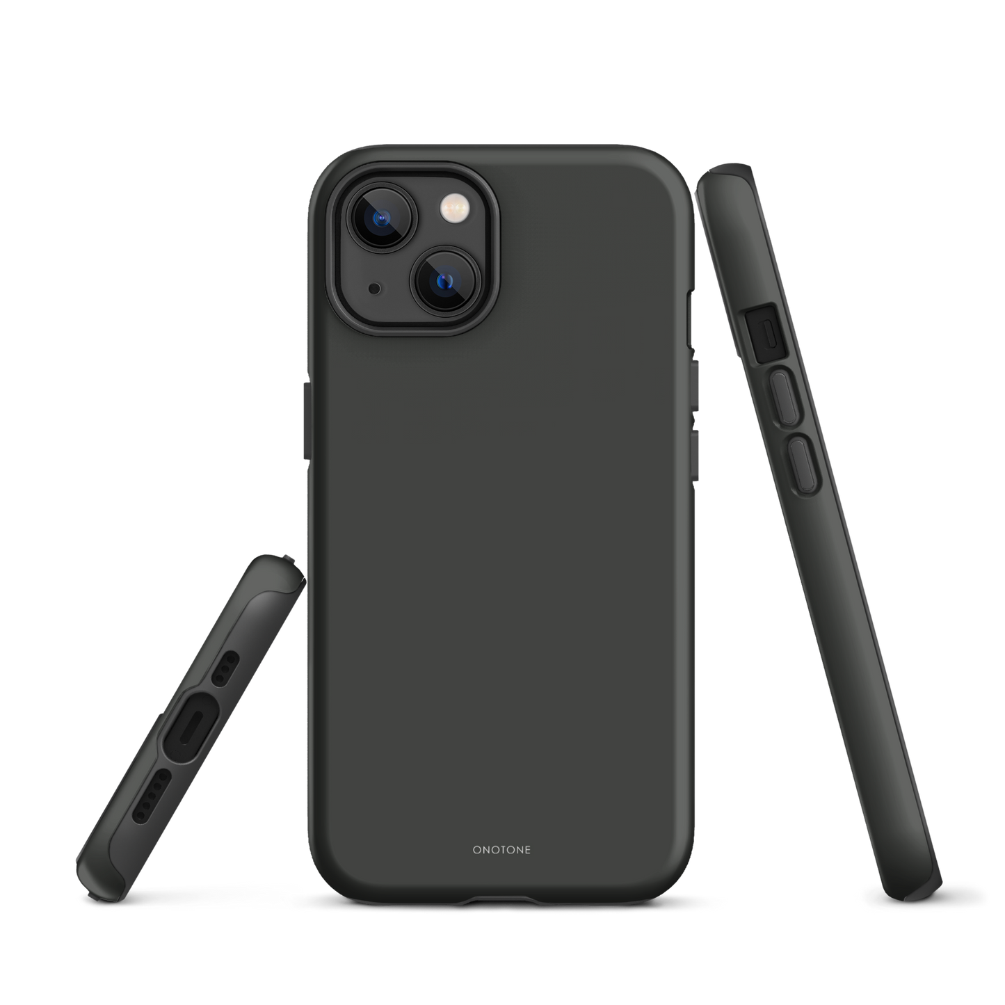 GRAY MINIMALIST IPHONE® CASE - PANTONE® 447