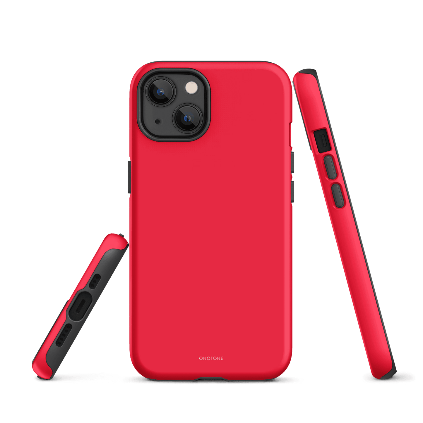 Neon Red iPhone Case