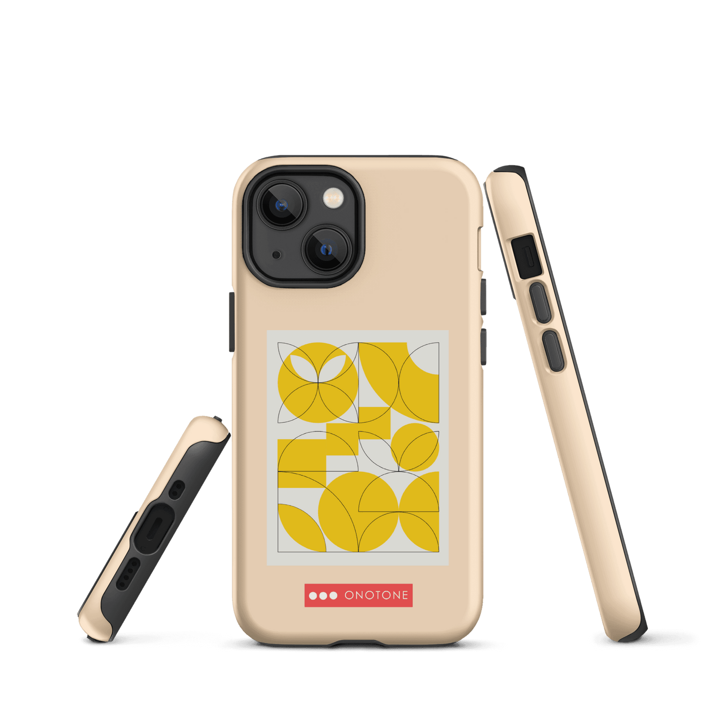 Dual Layer Bauhaus modern iPhone® Case ( MD-3073)