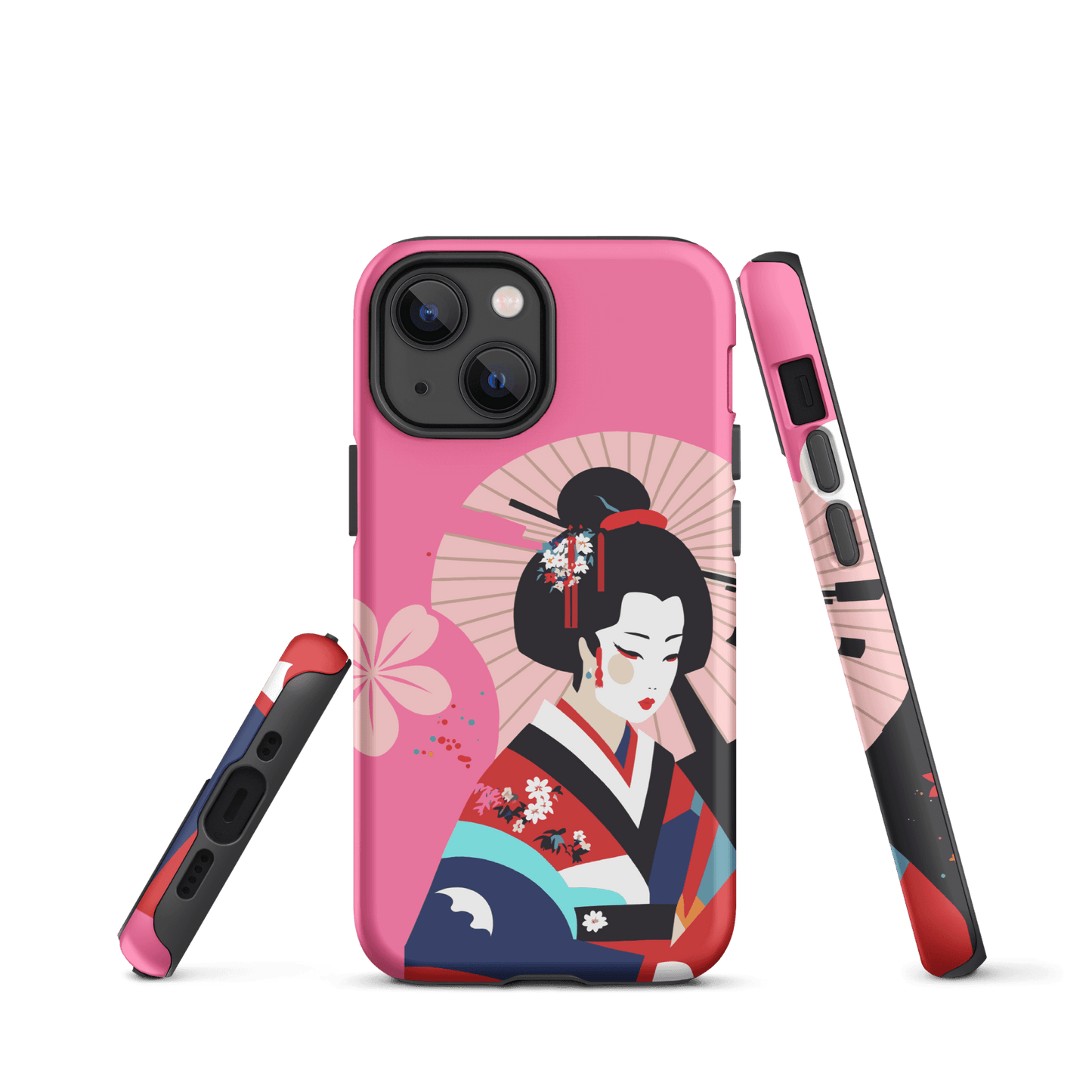 Dual Layer geisha modern iPhone® Case ( MD-2121)