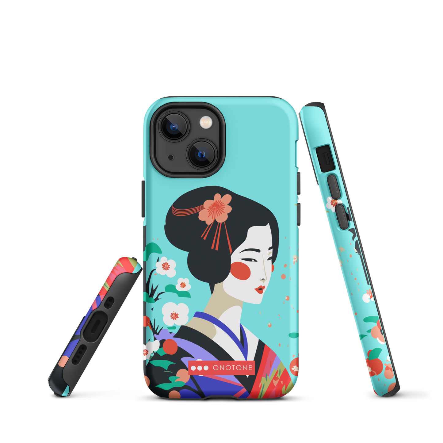 Dual Layer geisha modern iPhone® Case