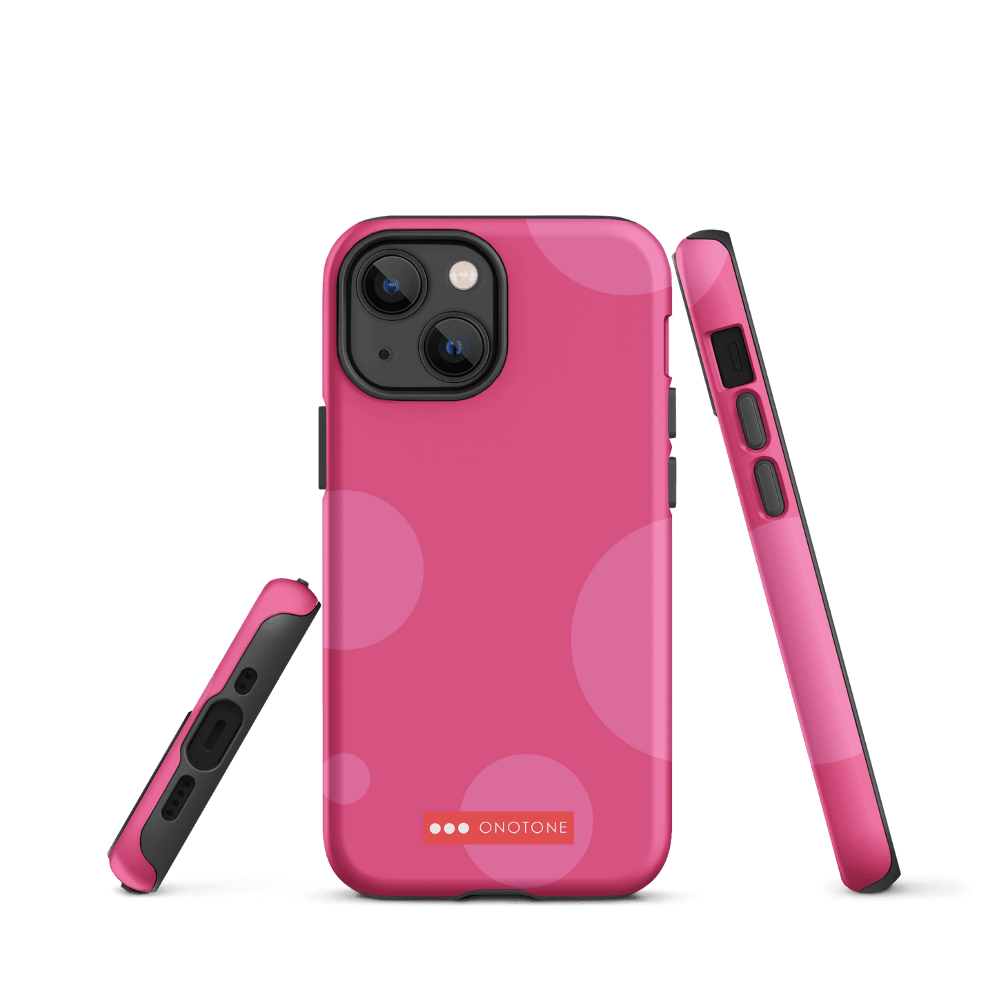 Dual Layer pink modern iPhone® Case ( MD-1729)