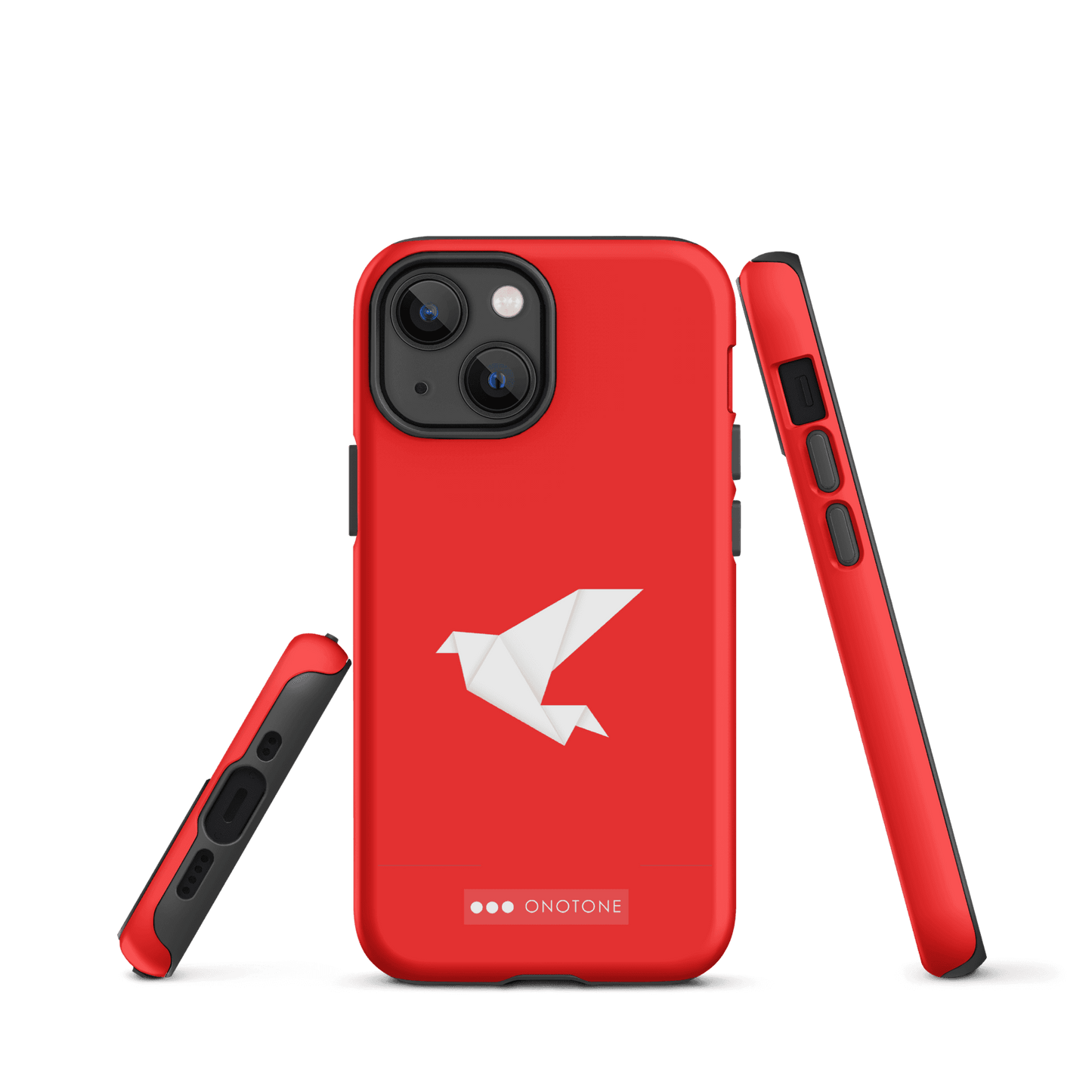 Dual Layer red modern iPhone® Case ( MD-1449)