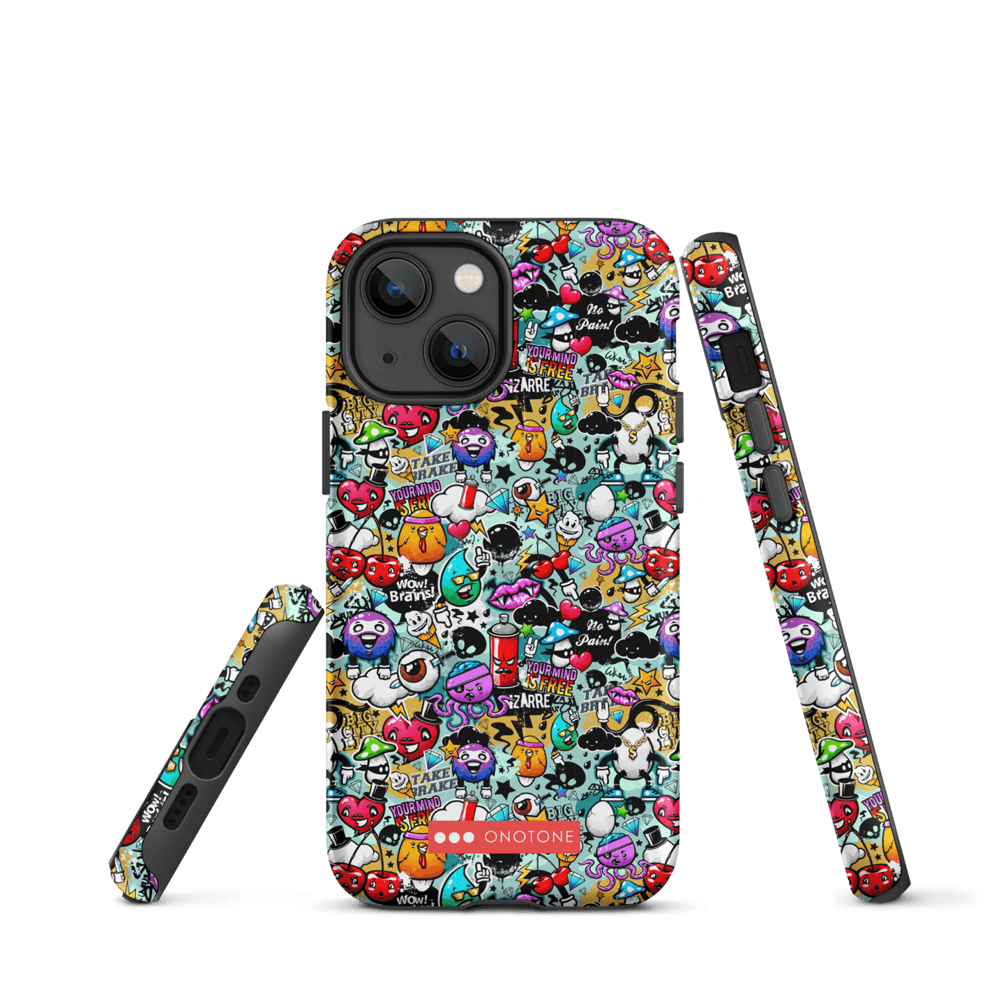 Dual Layer iPhone® Case with Street Art