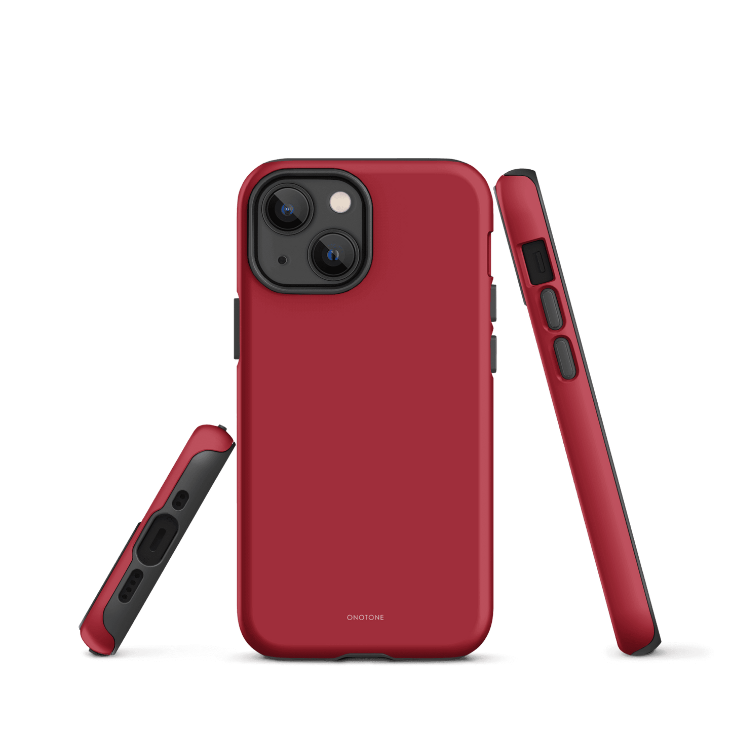 Solid Color red iPhone® Case - Pantone® 187