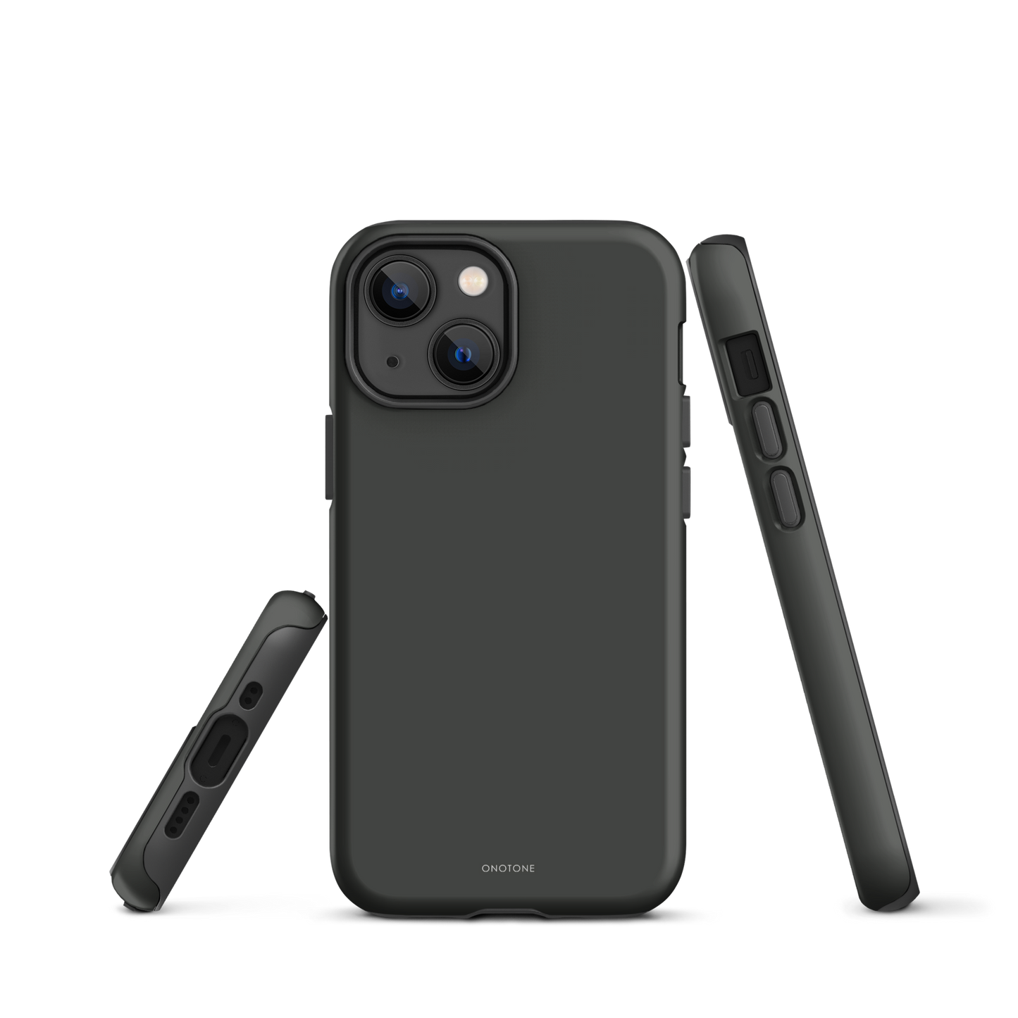 GRAY MINIMALIST IPHONE® CASE - PANTONE® 447