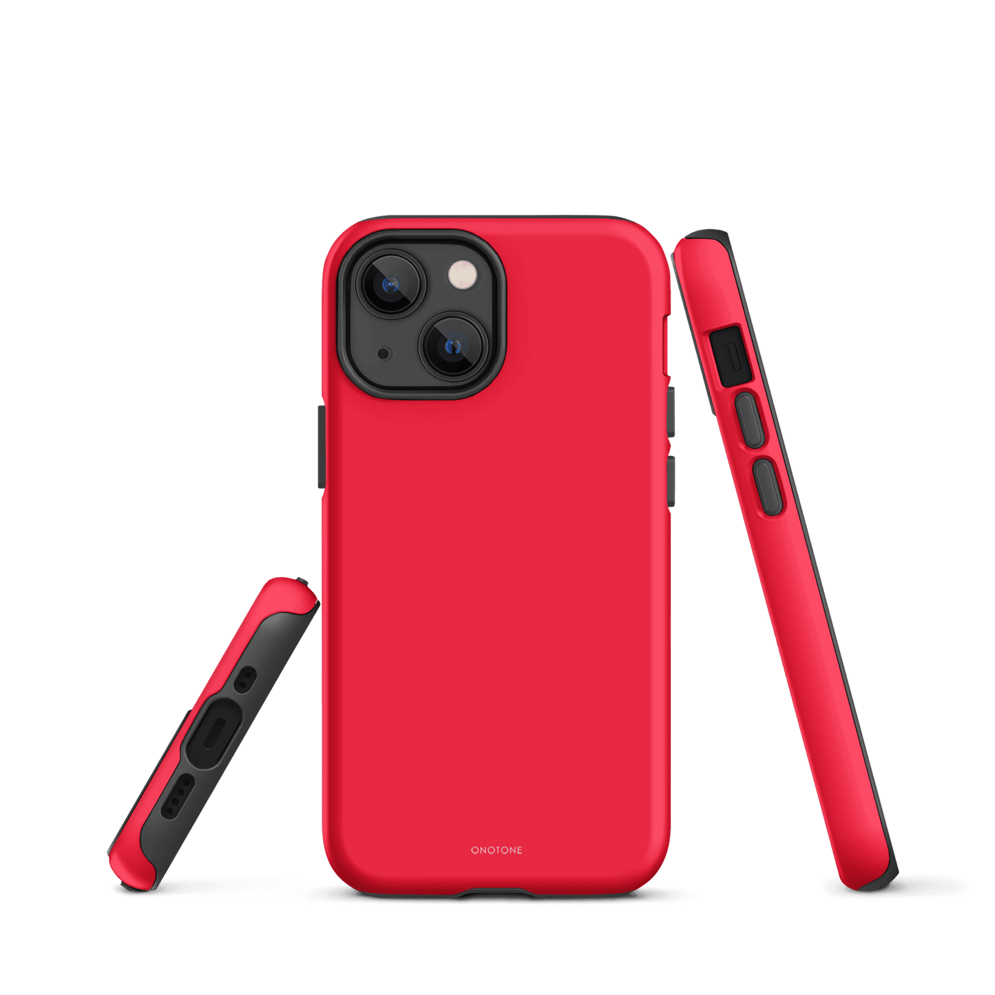Neon Red iPhone Case
