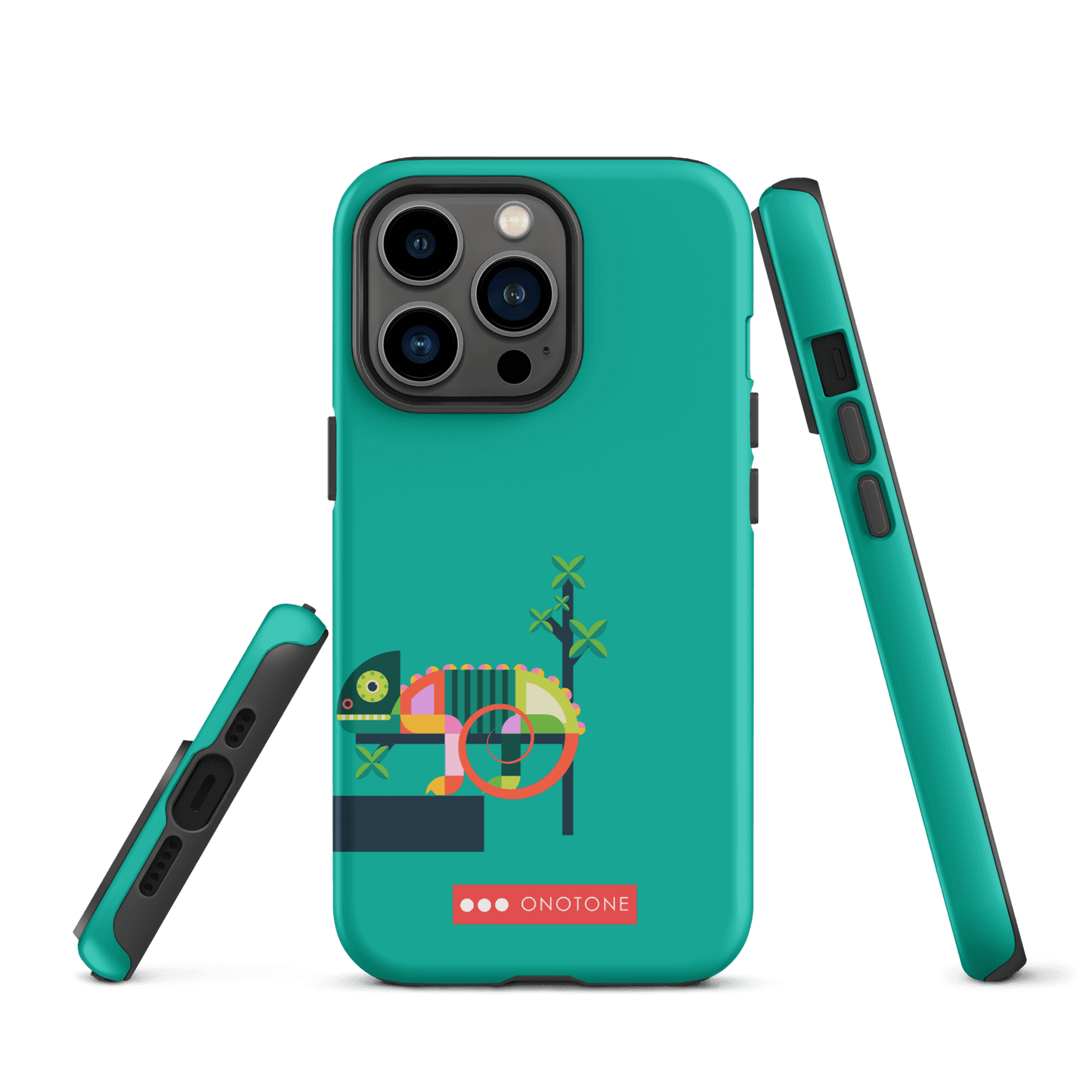 Dual Layer green modern iPhone® Case ( MD-2569)