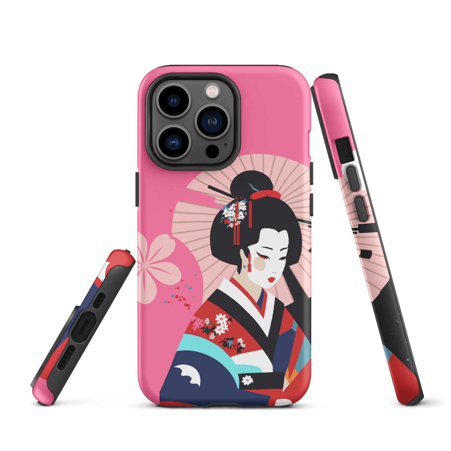 Dual Layer geisha modern iPhone® Case ( MD-2121)