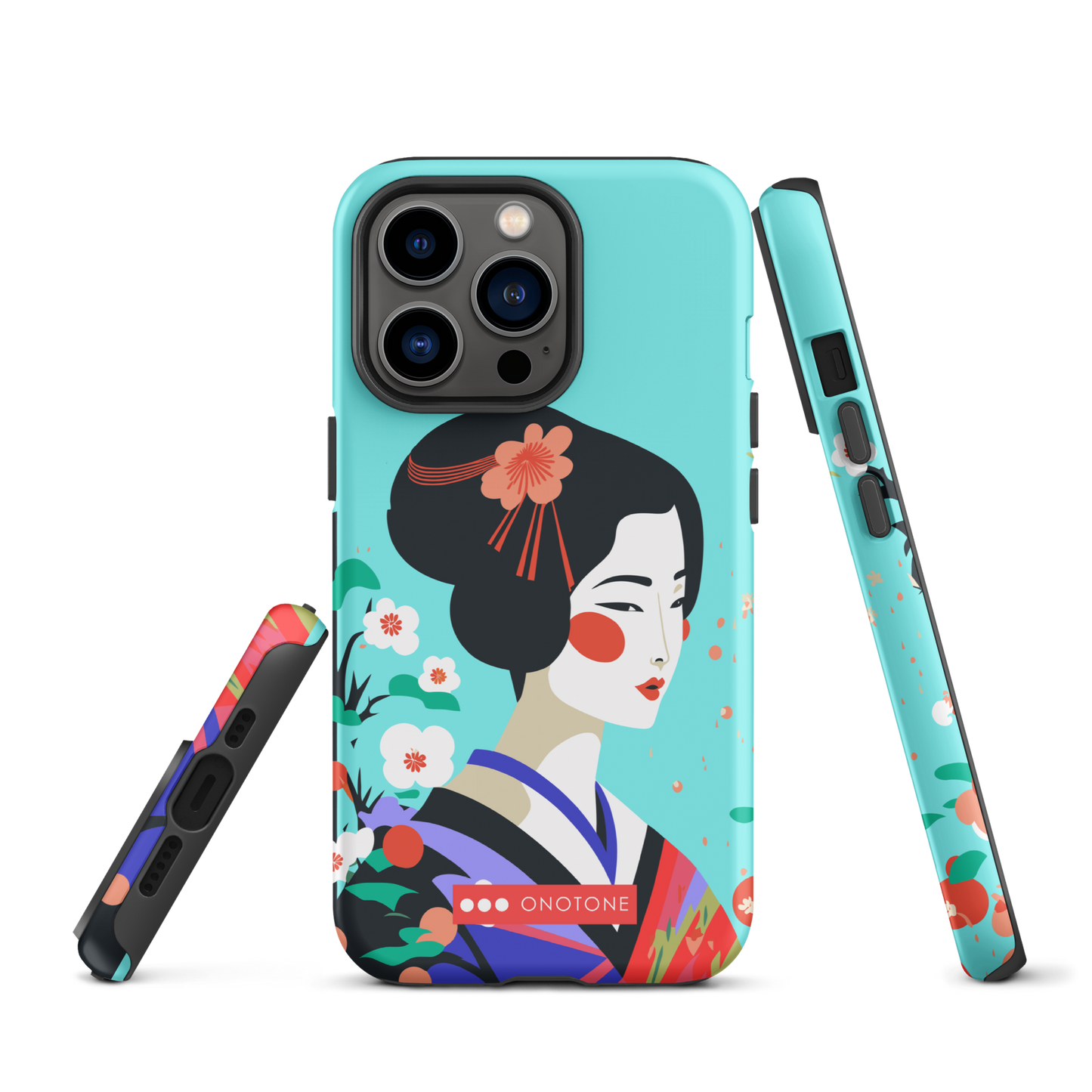 Dual Layer geisha modern iPhone® Case