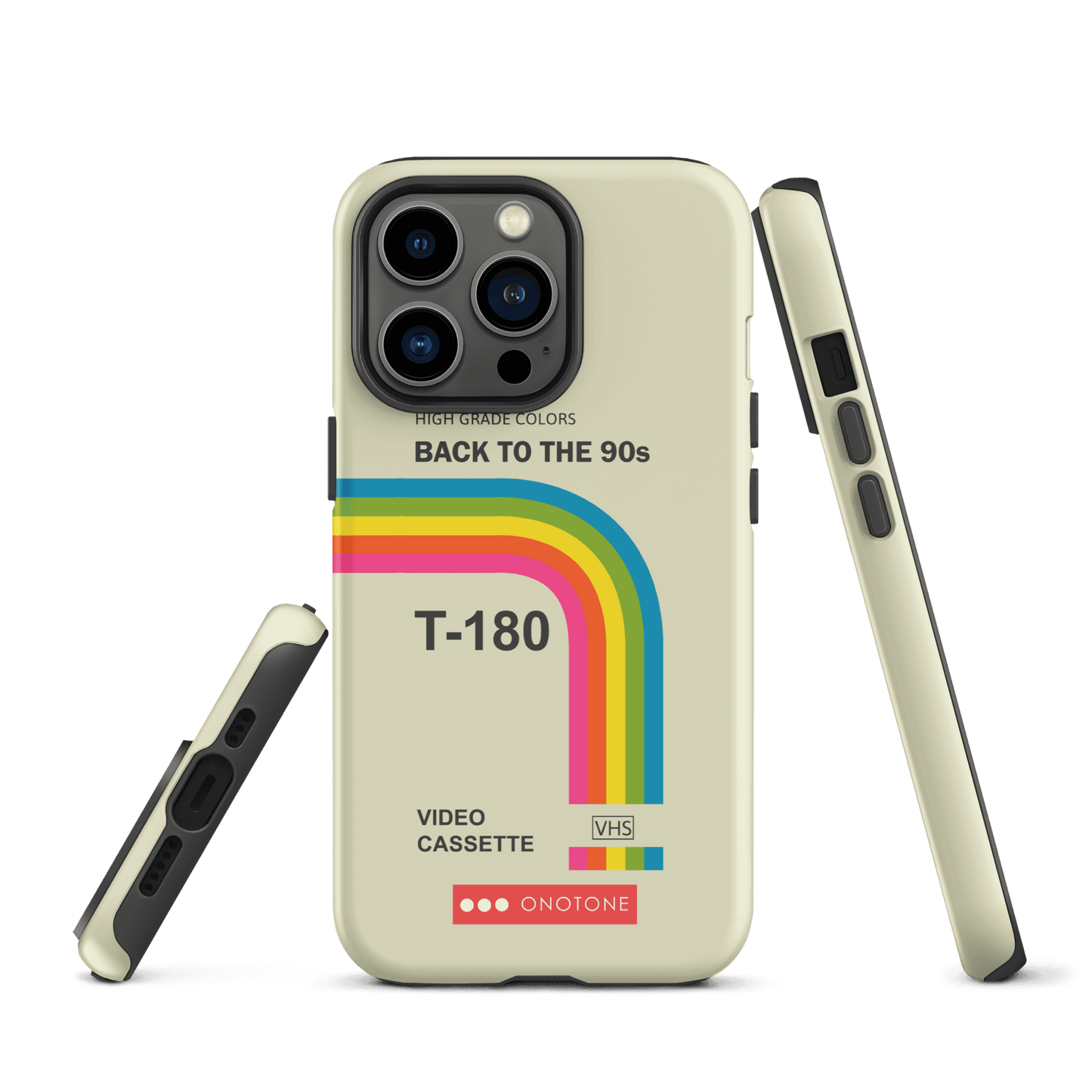 Dual Layer back to 90s VHS modern iPhone® Case ( MD-1281)