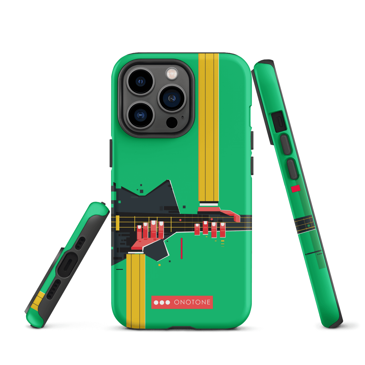 Dual Layer green modern iPhone® Case ( MD-1057)