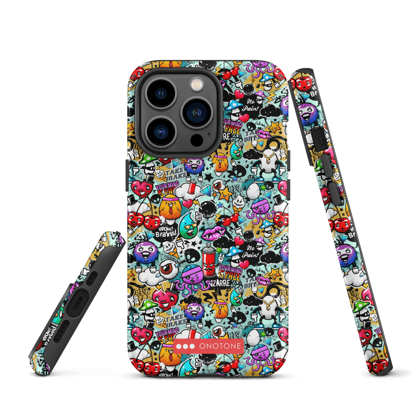 Dual Layer iPhone® Case with Street Art