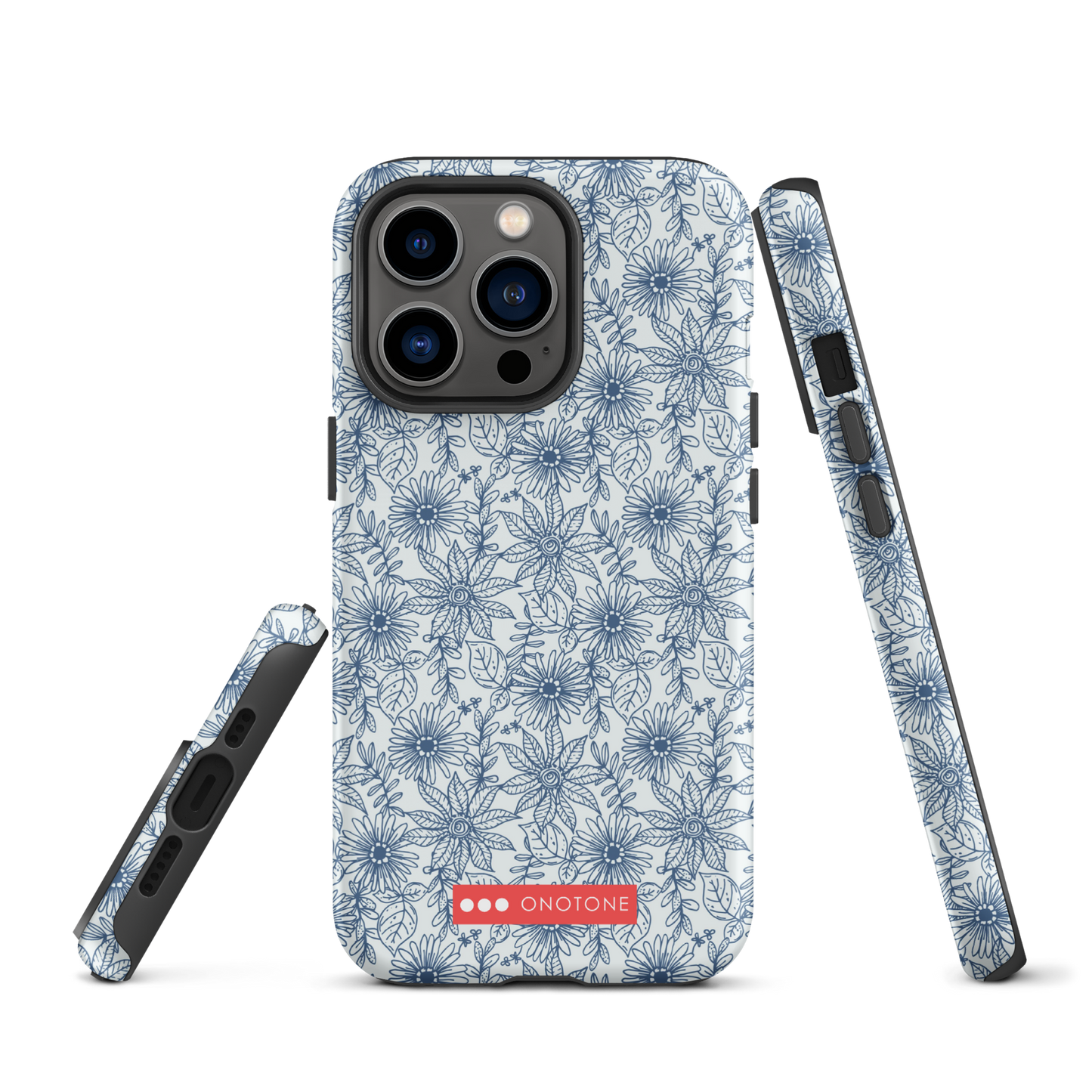 Japanese design indigo iPhone® Case