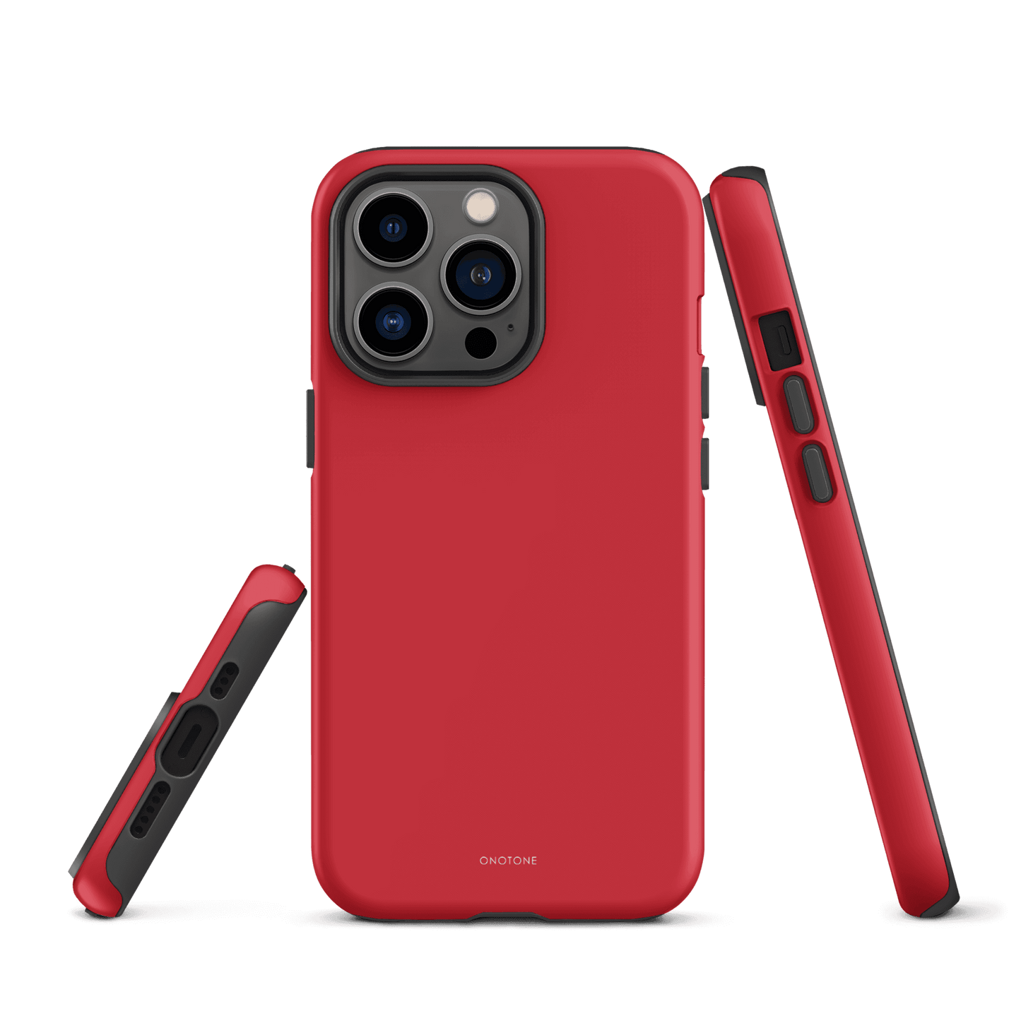 Solid Color red iPhone® Case - Pantone® 186