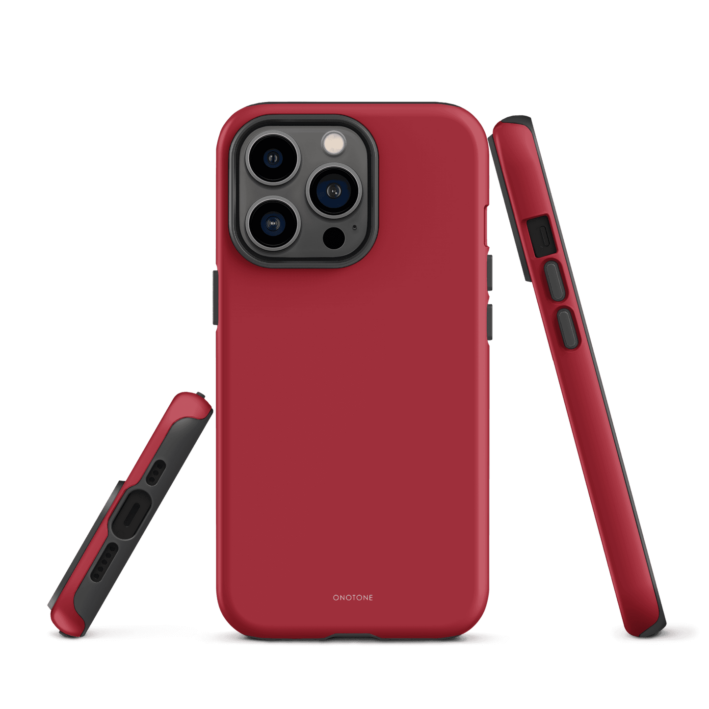 Solid Color red iPhone® Case - Pantone® 187