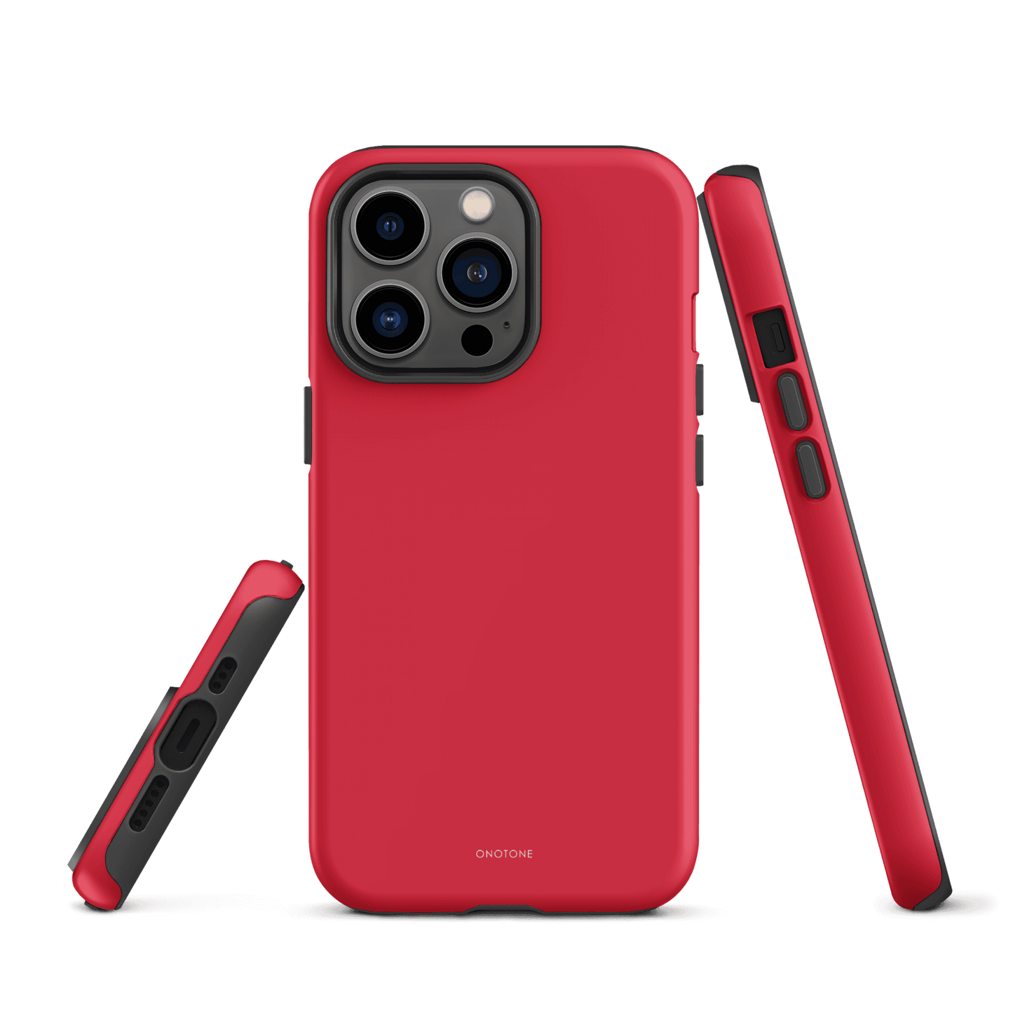 Solid Color red iPhone® Case - Pantone® 199