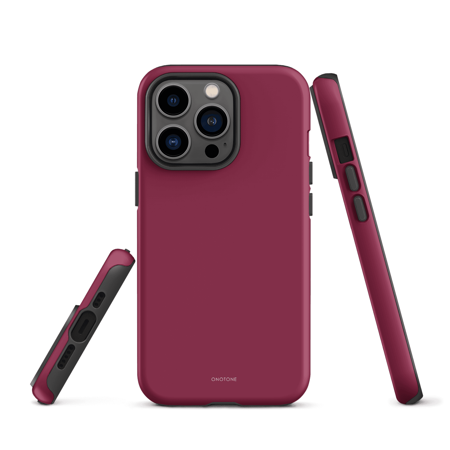 Solid Color red iPhone® Case - Pantone® 208