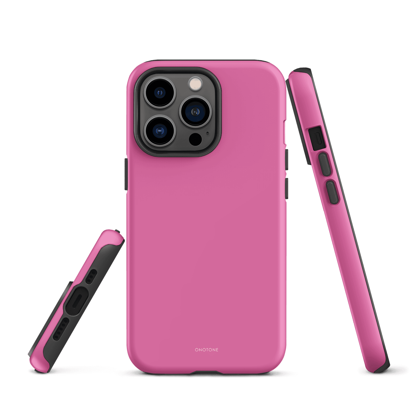 Solid Color pink iPhone® Case - Pantone® 218