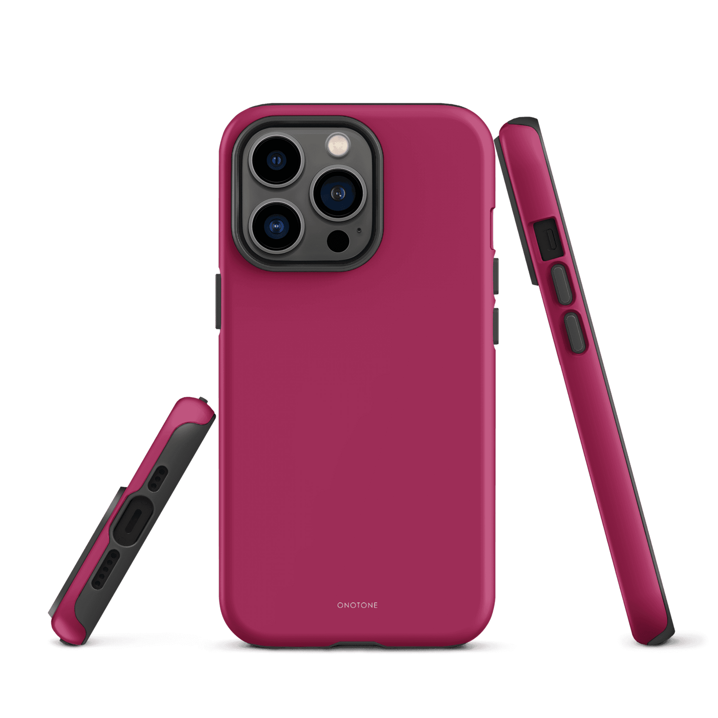 Solid Color pink iPhone® Case - Pantone® 220