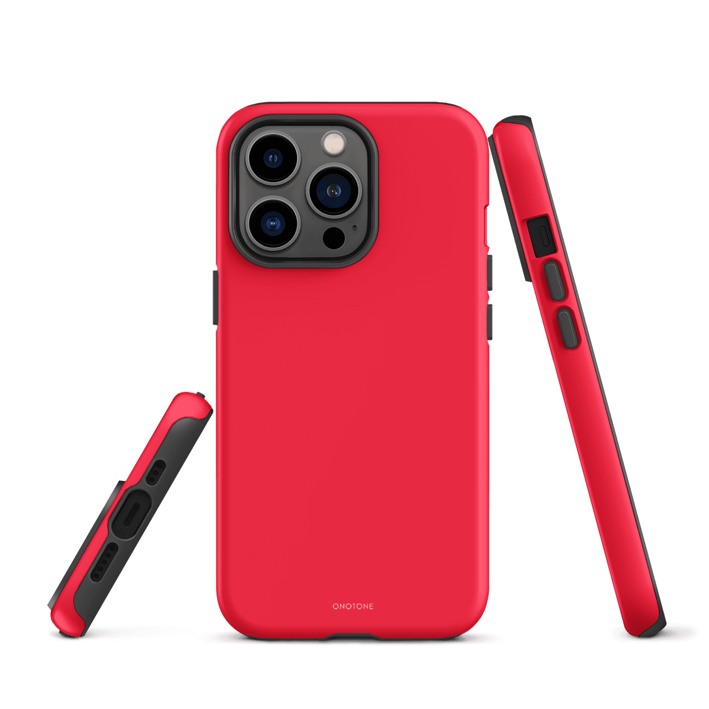 Neon Red iPhone Case