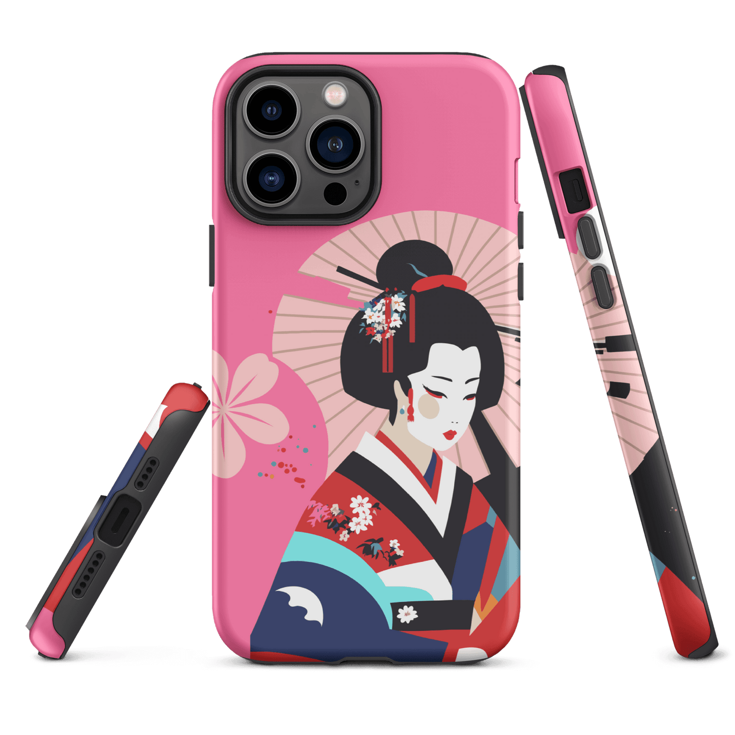 Dual Layer geisha modern iPhone® Case ( MD-2121)