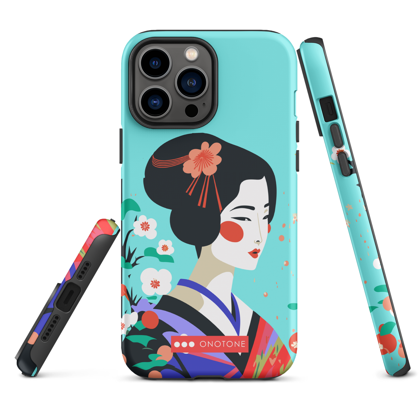 Dual Layer geisha modern iPhone® Case