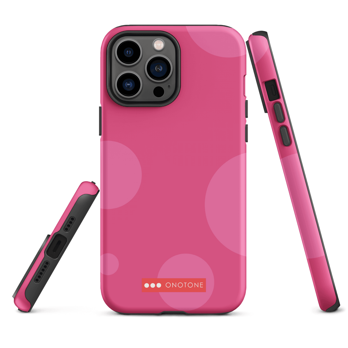 Dual Layer pink modern iPhone® Case ( MD-1729)