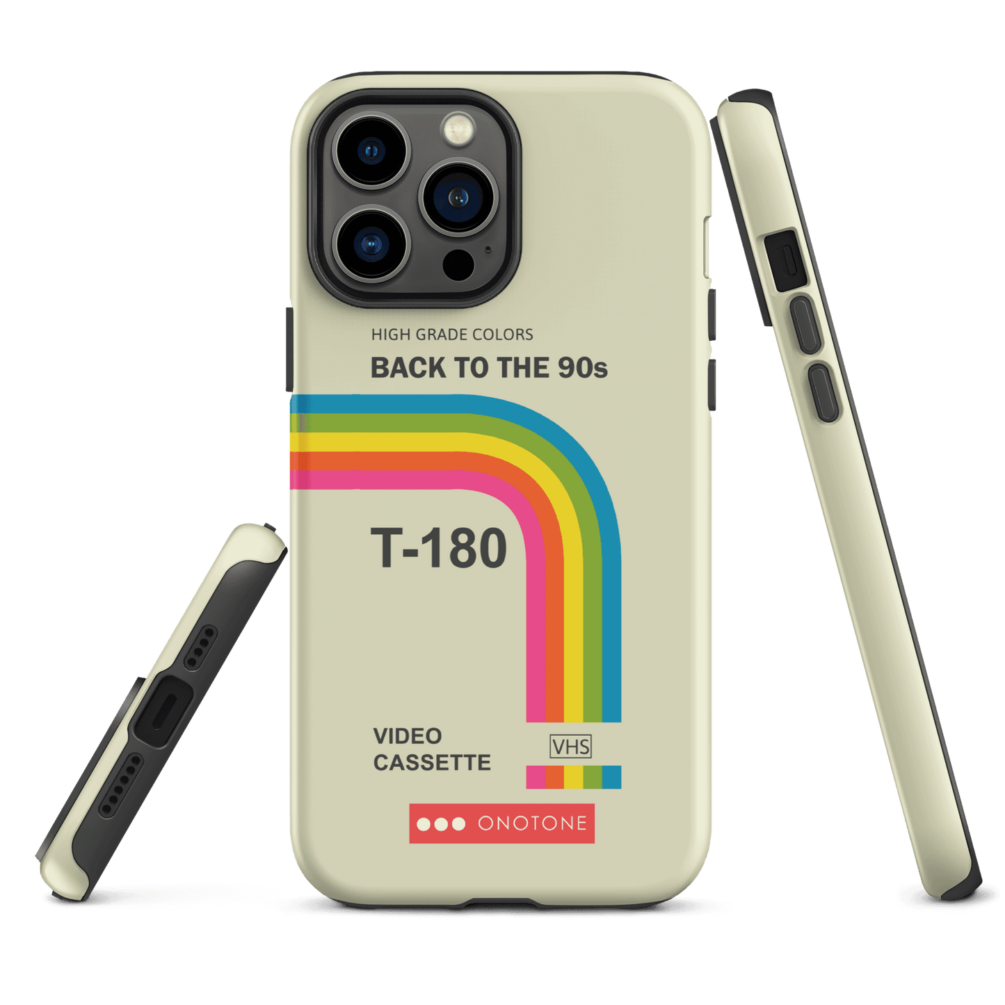 Dual Layer back to 90s VHS modern iPhone® Case ( MD-1281)