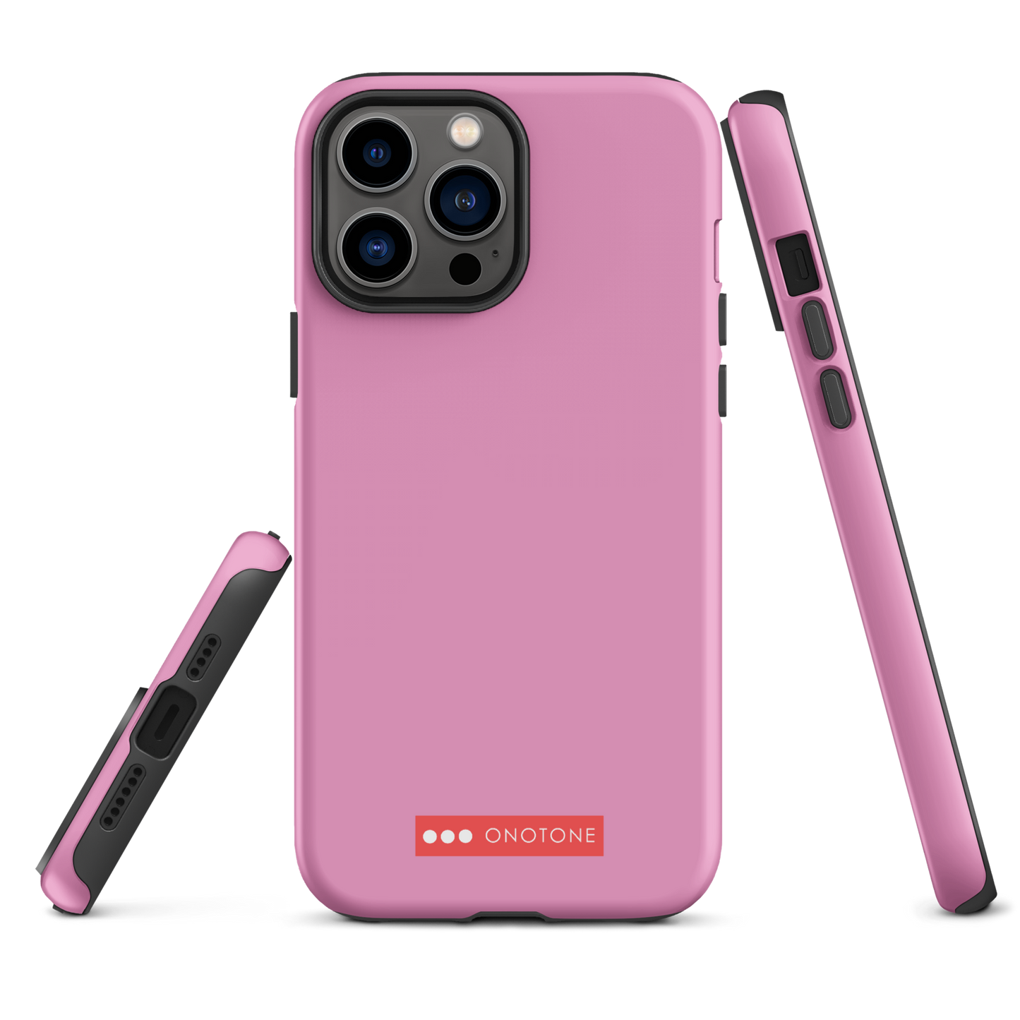 Dual Layer pink iPhone® Case - Pantone® 333