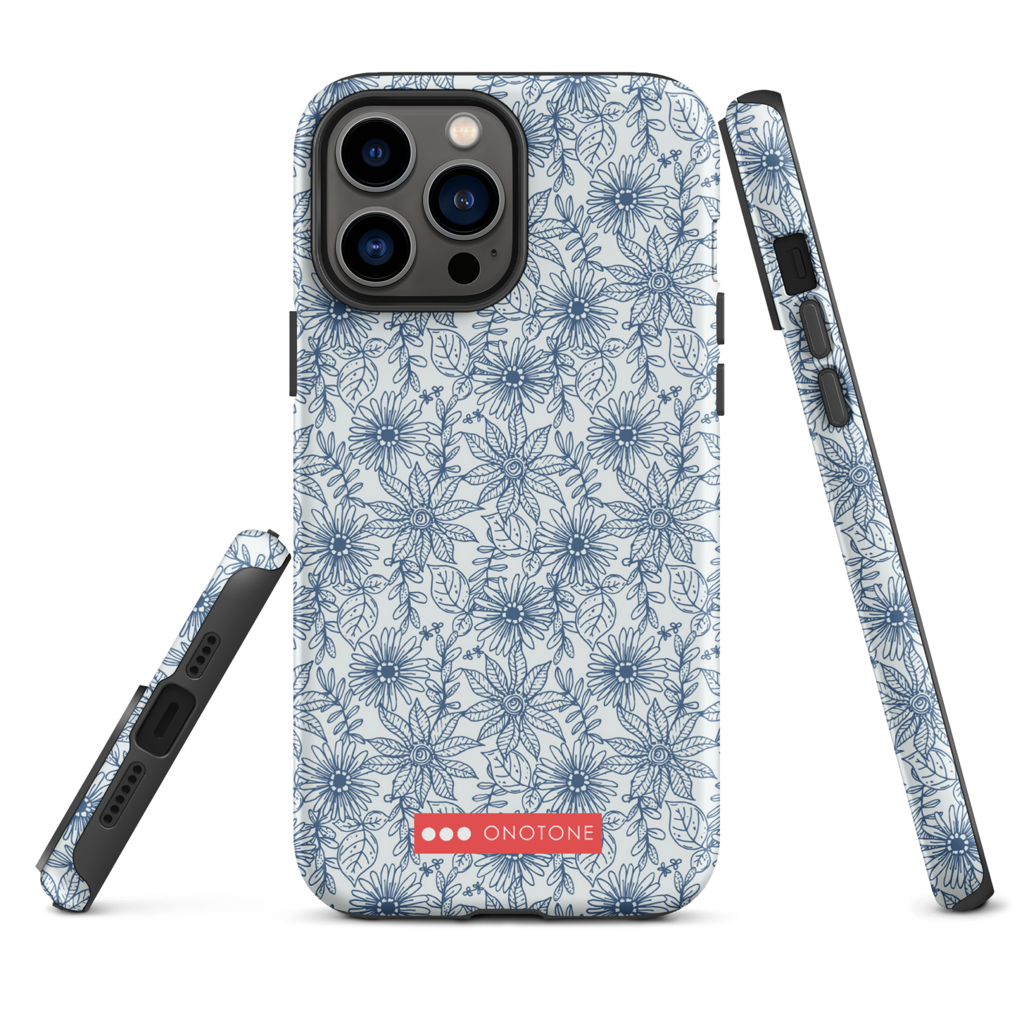 Japanese design indigo iPhone® Case