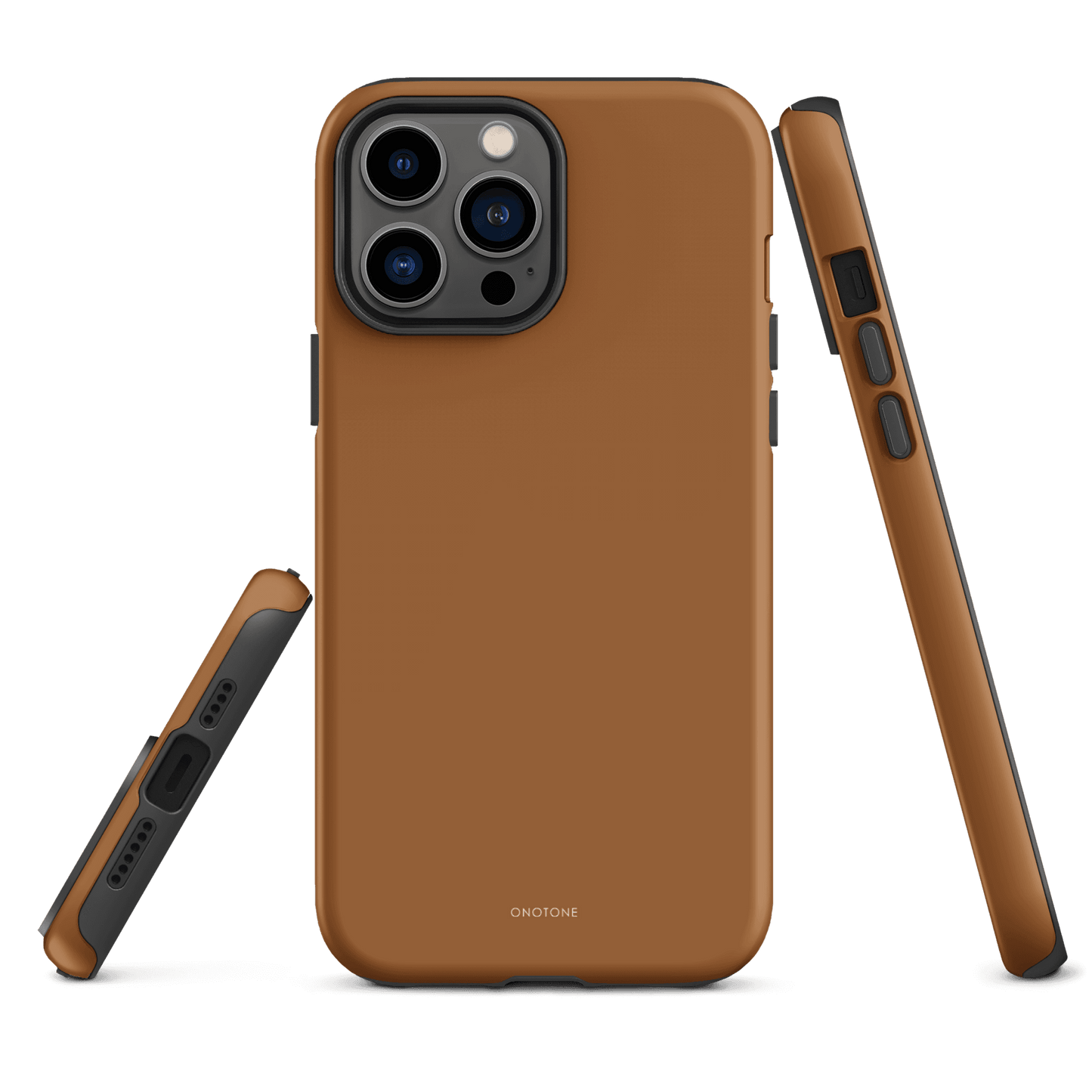 Solid Color brown iPhone® Case - Pantone® 154