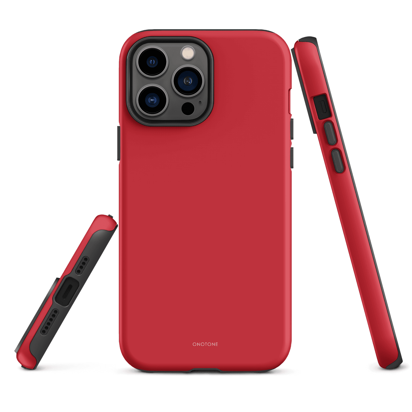 Solid Color red iPhone® Case - Pantone® 186