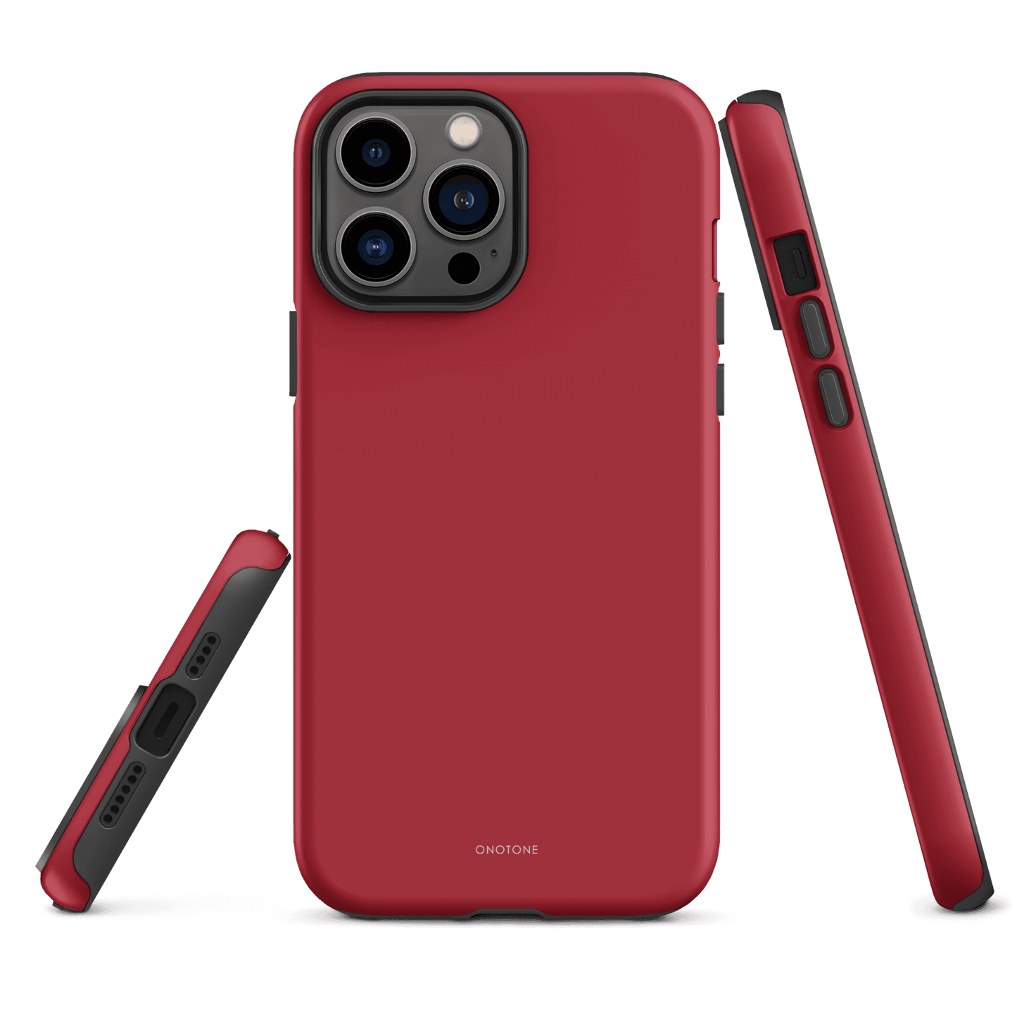 Solid Color red iPhone® Case - Pantone® 187